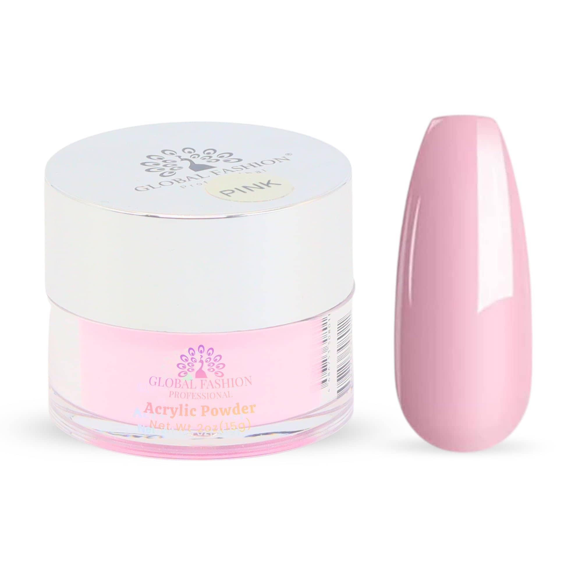 Acrylic Powder - Clear Finish, Strong Adhesion, Bubble-Free, Non-Yellowing, For Nail Extensions, Overlays, 3D & French Nails, Low-Odor, Fast-Setting, Professional Salon-Quality For