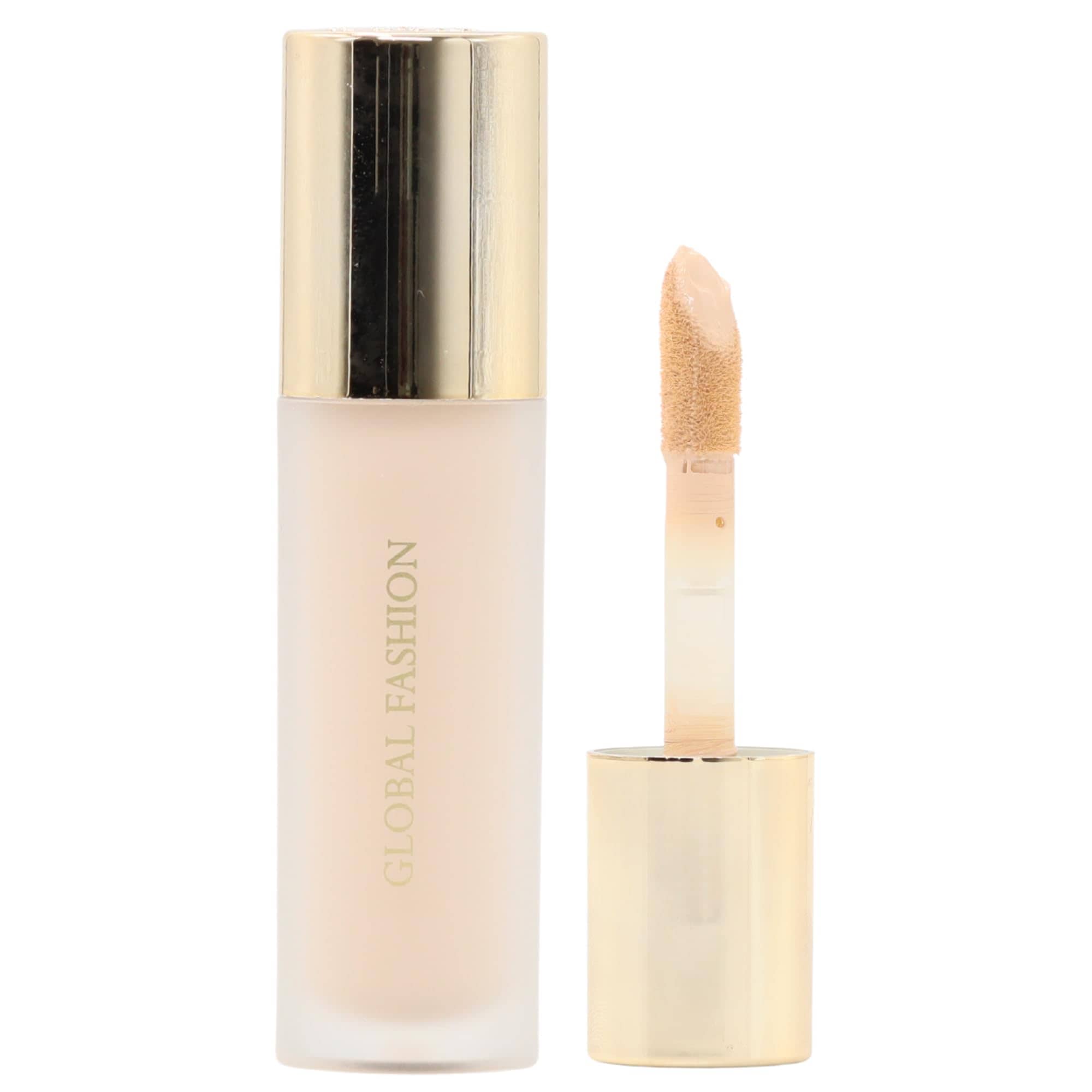 Global Fashion Flawless Holding Makeup Concealer 7.5g - 10 Shades, Long-Wear, Matte Finish, Multi-Use for Cheeks, Eyes & Lips, Waterproof Formula, Silky, Precise Applicator (102)