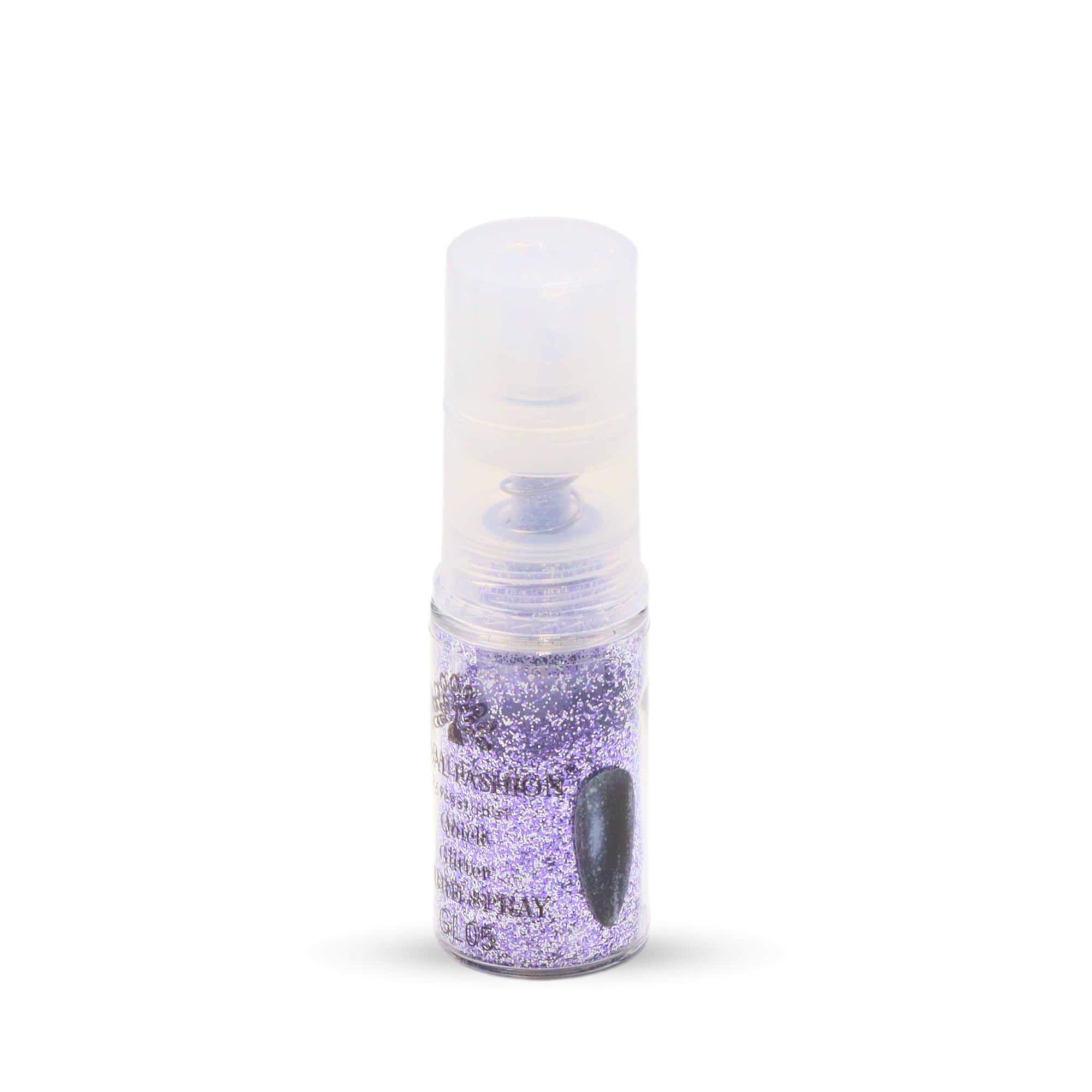 GLOBAL FASHION Professional Quick Glitter Ombre Nail Spray - Effortless Gradient Nails in Seconds (7.5g) by (Glitters GL05)