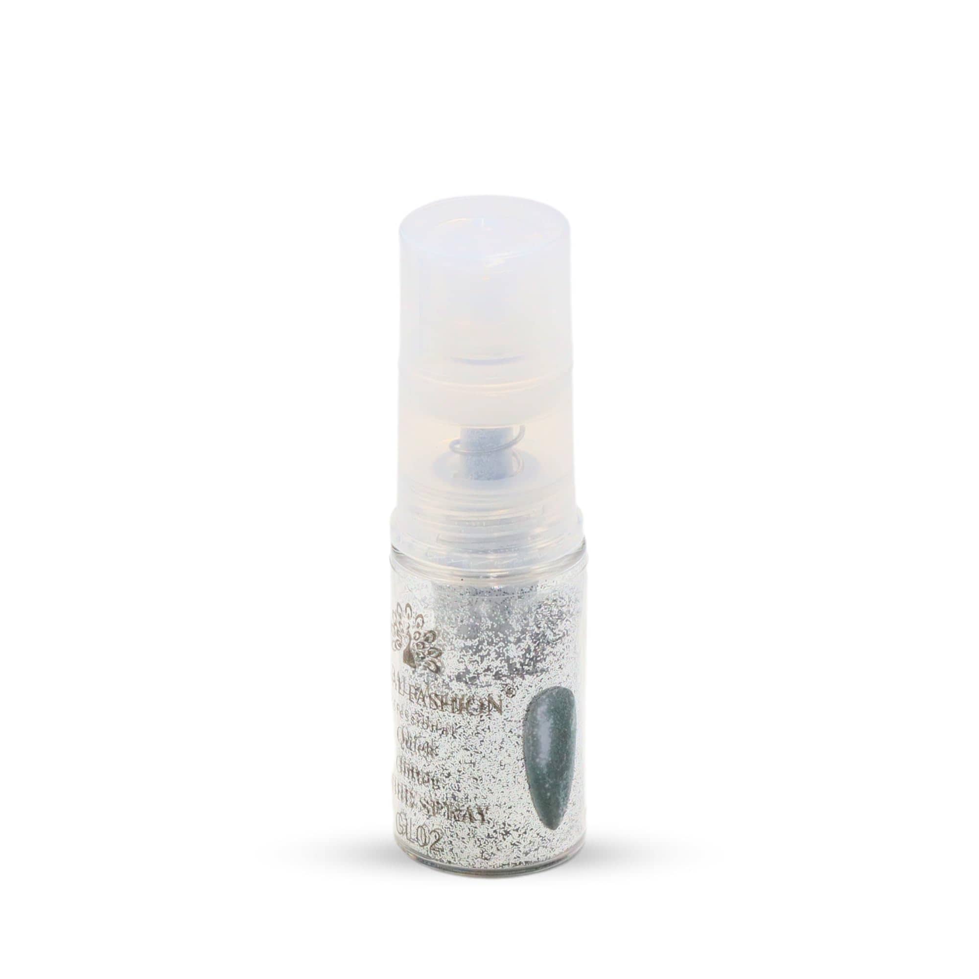 GLOBAL FASHION Professional Quick Glitter Ombre Nail Spray - Effortless Gradient Nails in Seconds (7.5g) by Global Fashion (Glitters GL02)