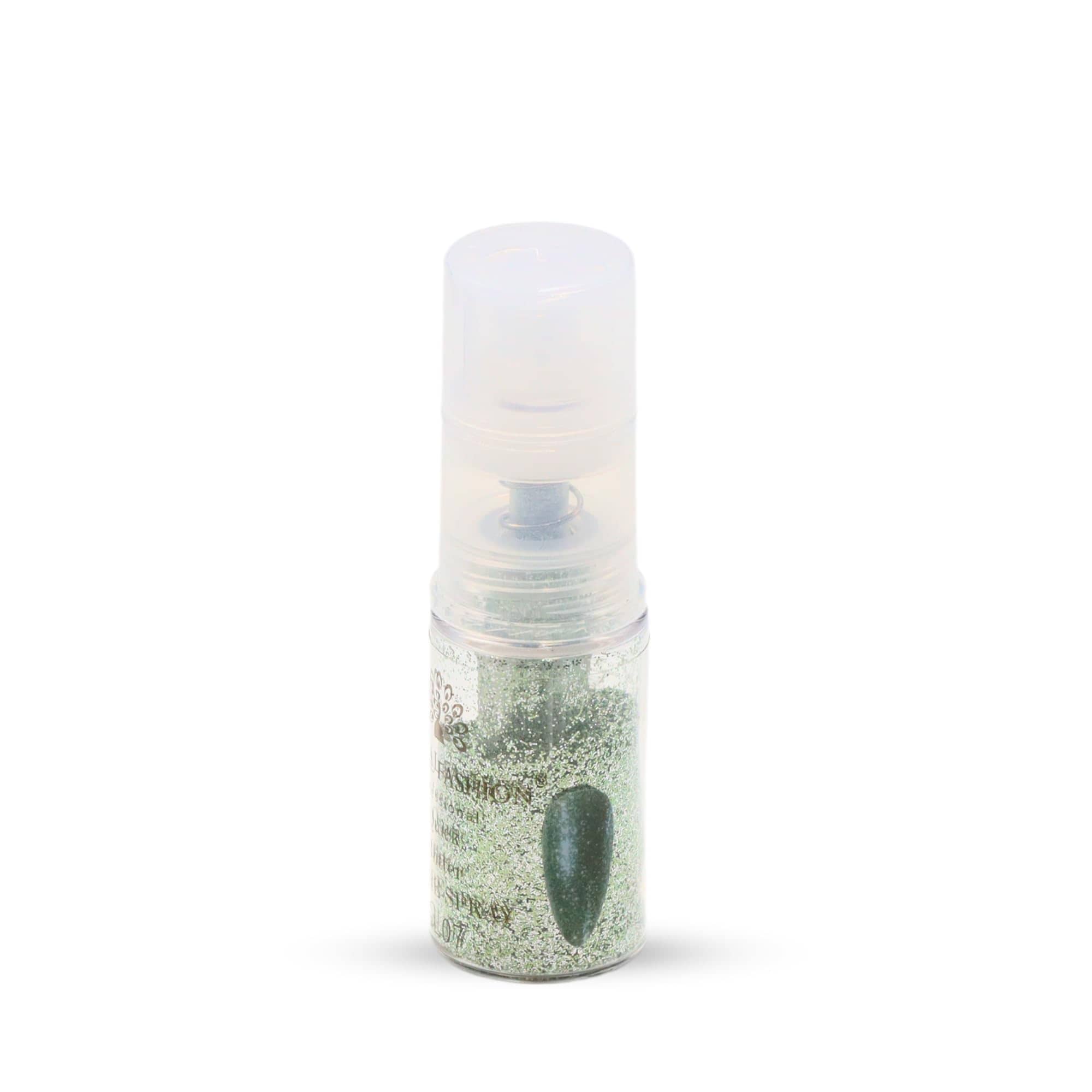 GLOBAL FASHION Professional Quick Glitter Ombre Nail Spray - Effortless Gradient Nails in Seconds (7.5g) by (Glitters GL07)