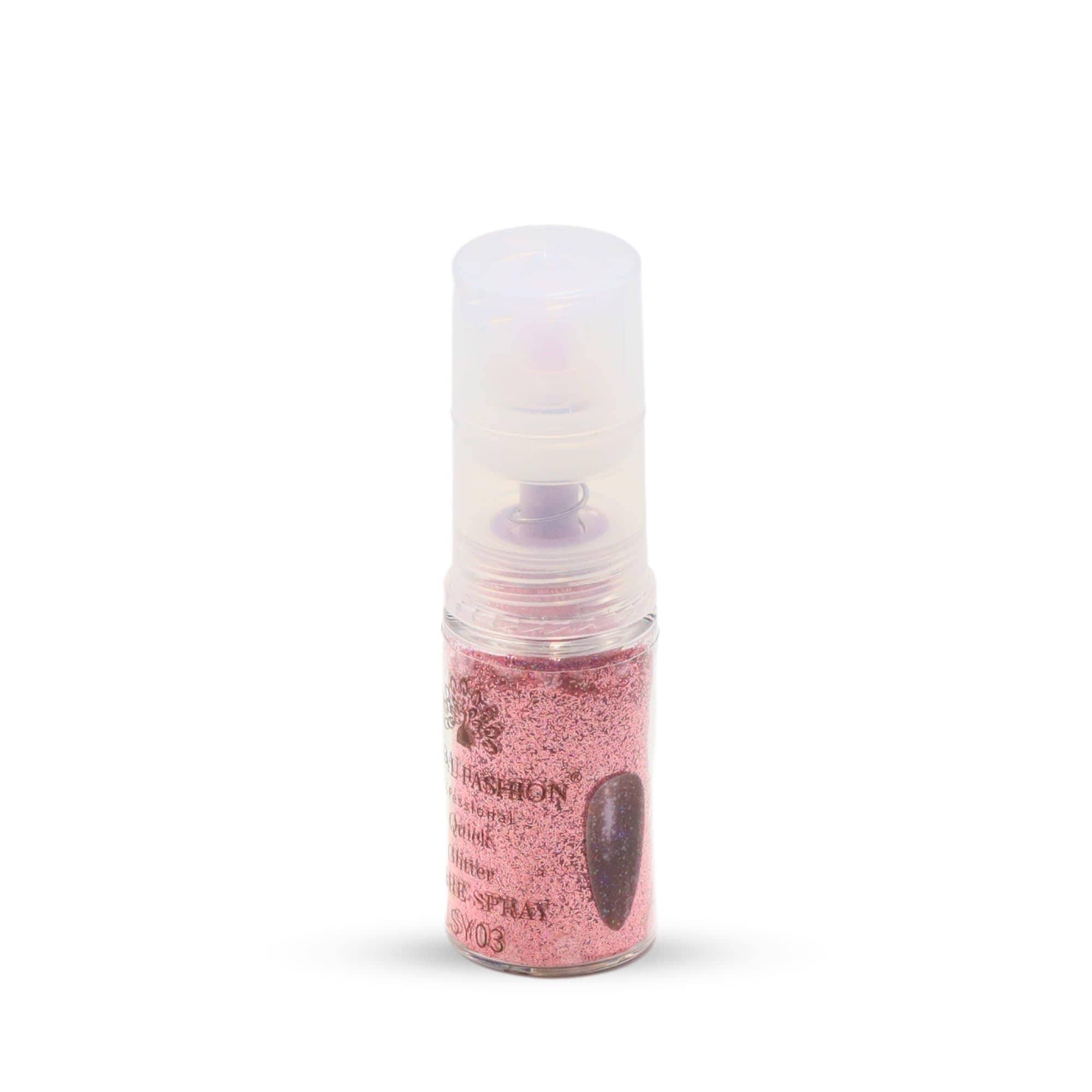 GLOBAL FASHION Professional Quick Glitter Ombre Nail Spray - Effortless Gradient Nails in Seconds (7.5g) by (Glitters LSY03)
