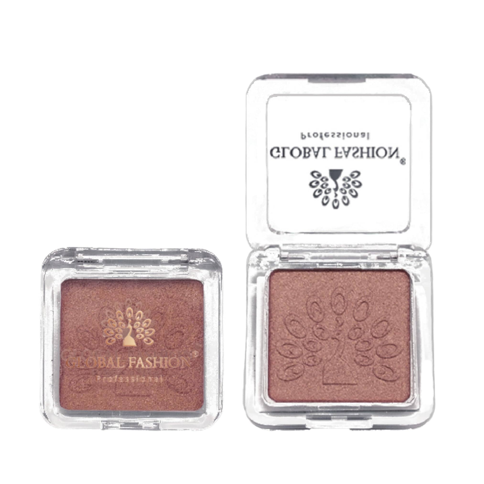 Global Fashion Professional 1-Color Eyeshadow Palette – Highly Pigmented Single Shade, Long-Lasting Matte & Shimmer Finish, Blendable Eye Makeup for All Skin Tones, Compact Design