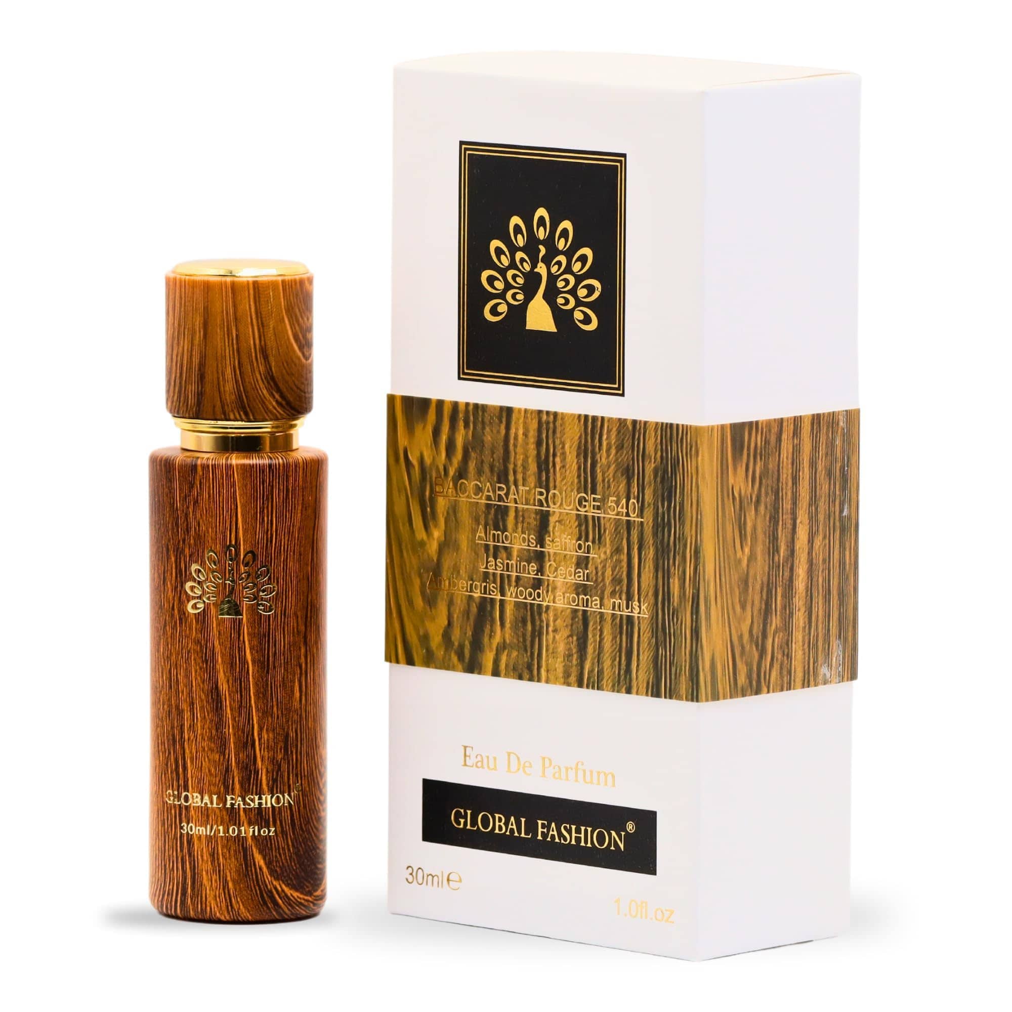 Global Fashion Eau de Parfum Spray for Women – 30 ml EDP, Long-Lasting Luxury Perfume Gift for Her (Baccarat rouge)