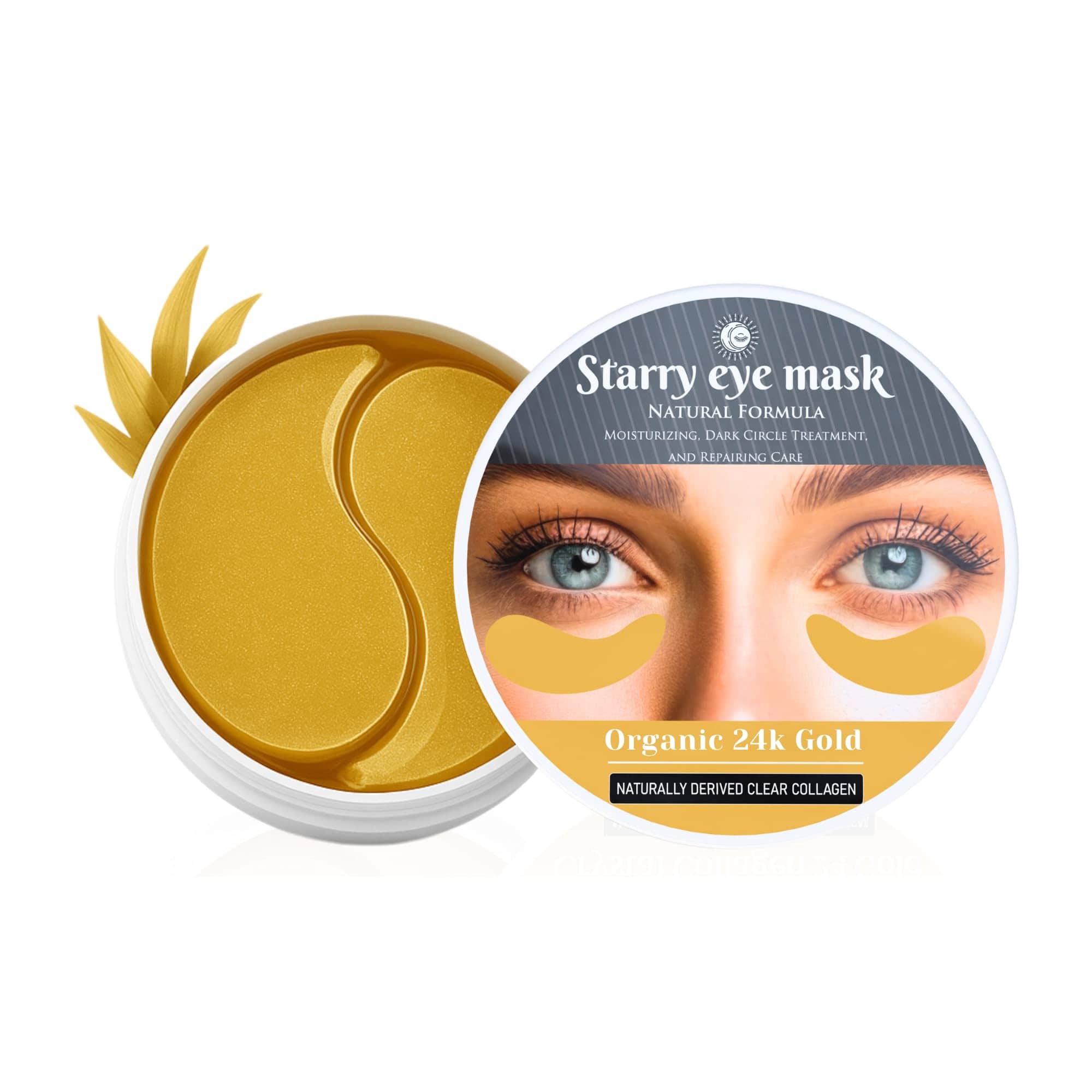 Global Fashion Under Eye Patches 30 Pairs - Under Eye Masks for Dark Circles, Puffiness, Fine Lines & Wrinkles, Anti-Aging, Hydrating Collagen Treatment, Beauty & Personal Care (30)