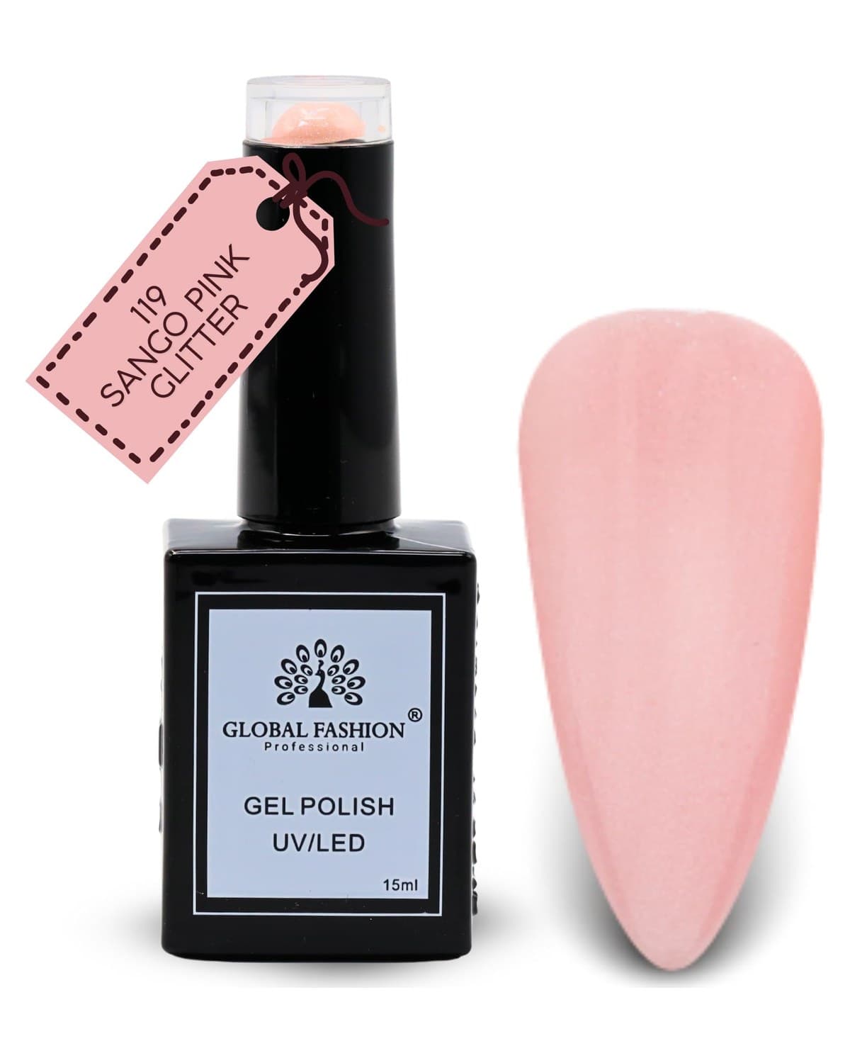 119-Sango Pink Glitter-1p