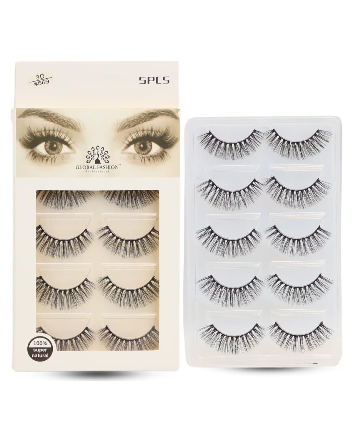 Eyelash 3D #569-5 Pair