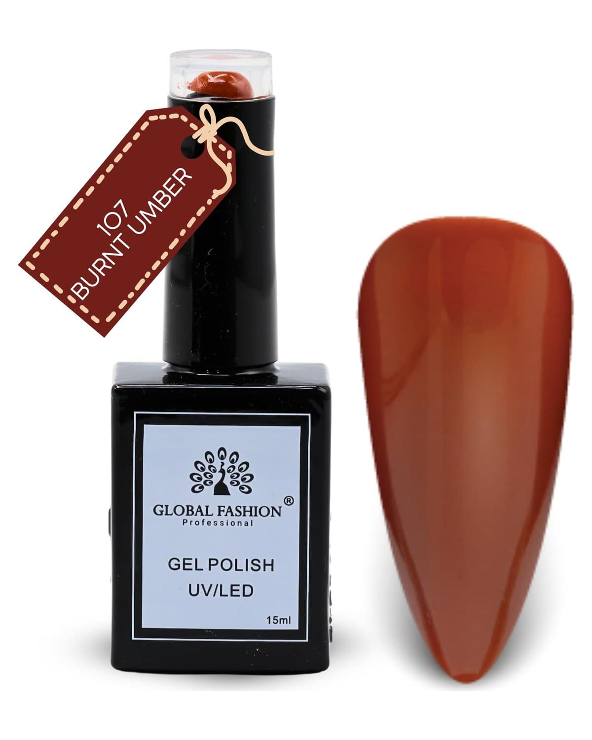 107-Burnt Umber-1p, 15m