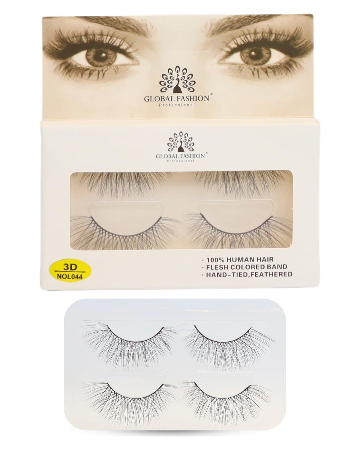 Eyelash 3D NOL044-2 Pair