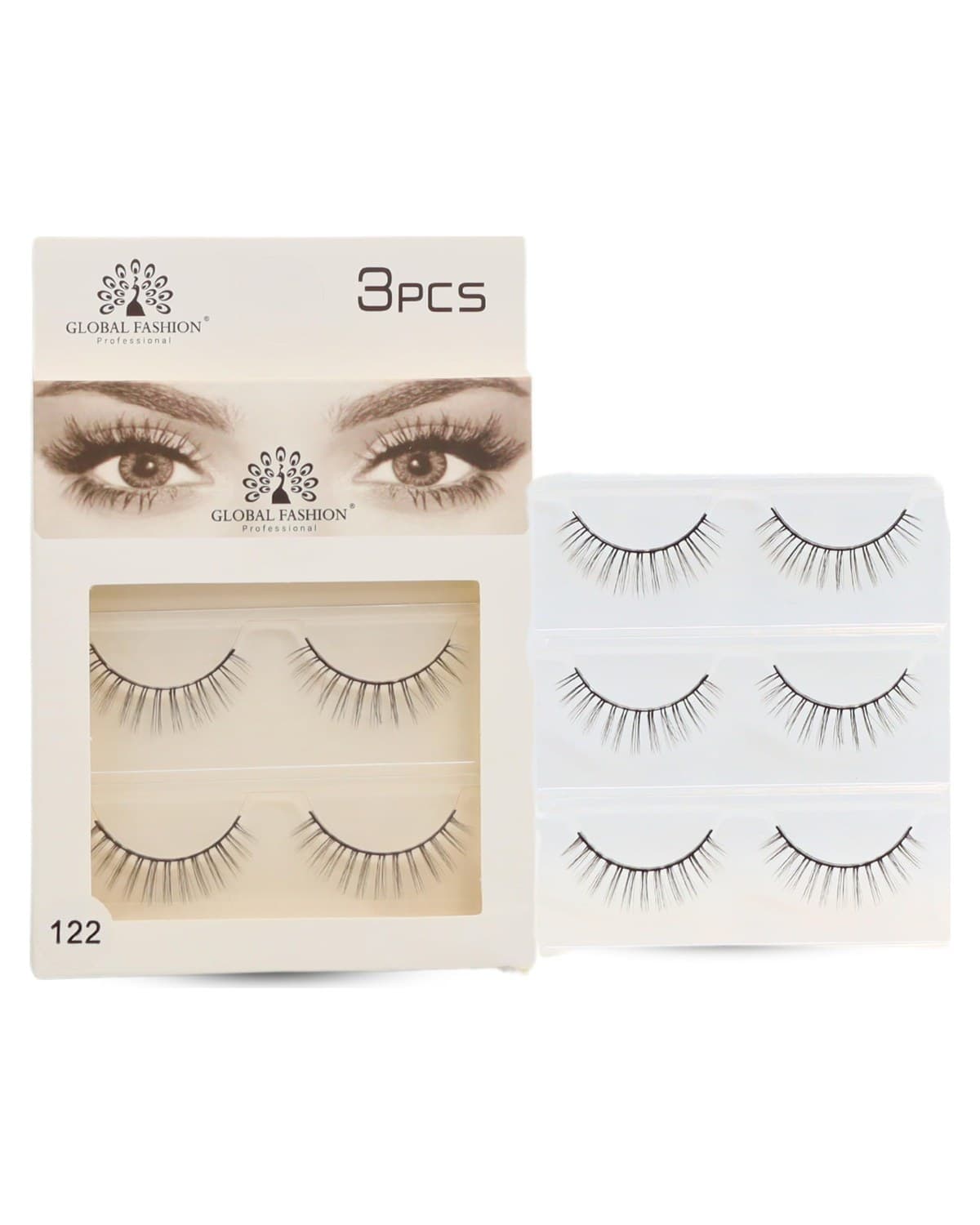 Eyelash 122-3 Pair