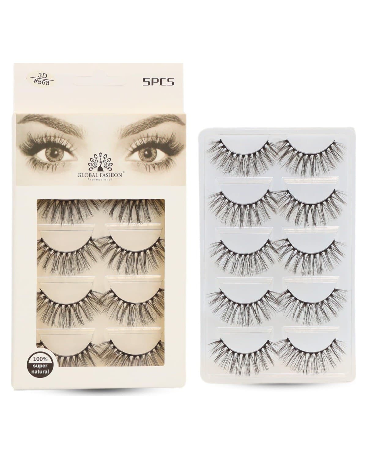 Eyelash 3D #568-5 Pair