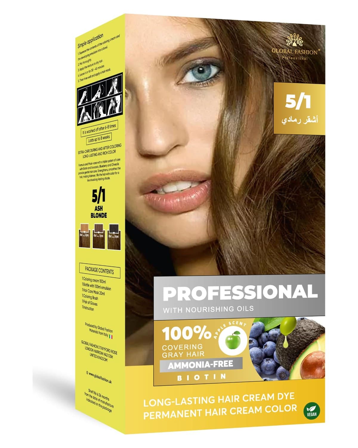 5.1 Ash Blonde, 250ml