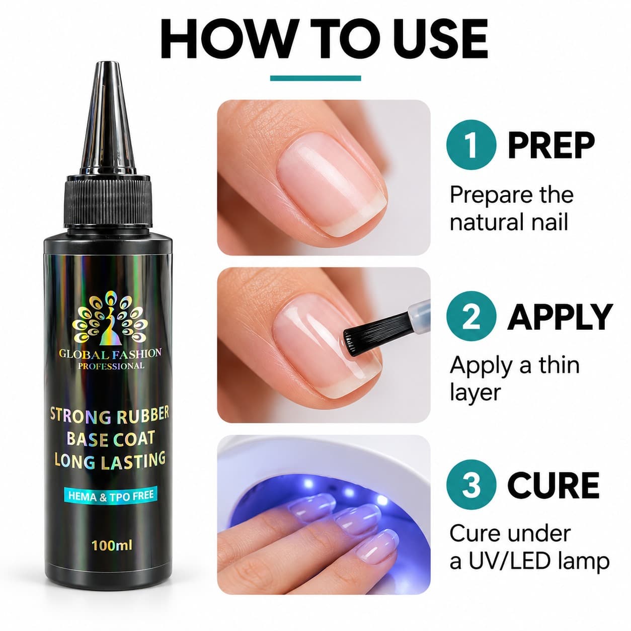Strong Rubber Base Coat - 17