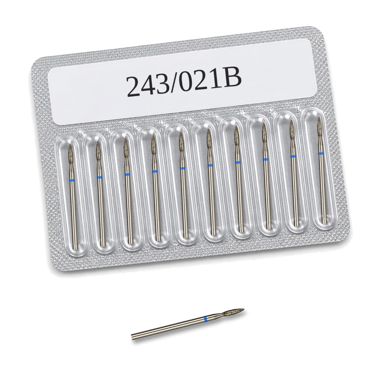 Flame Nail Drill Bits - 10 Pcs - 3