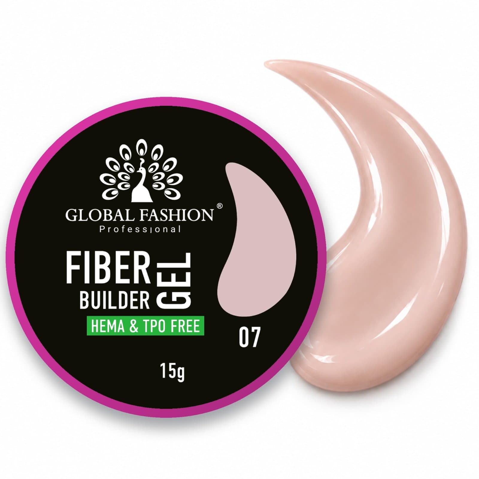 Fiber Builder Gel - 15g - 7