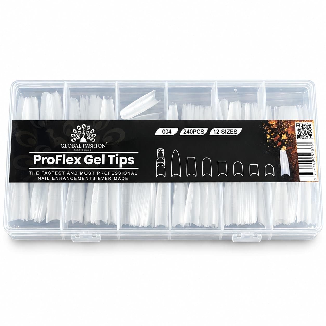ProFlex Gel Nail Tips - 240 Pcs - 4