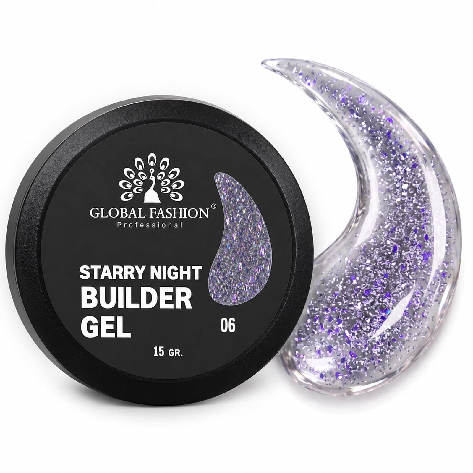 Starry Night Builder Gel - 15g - 6