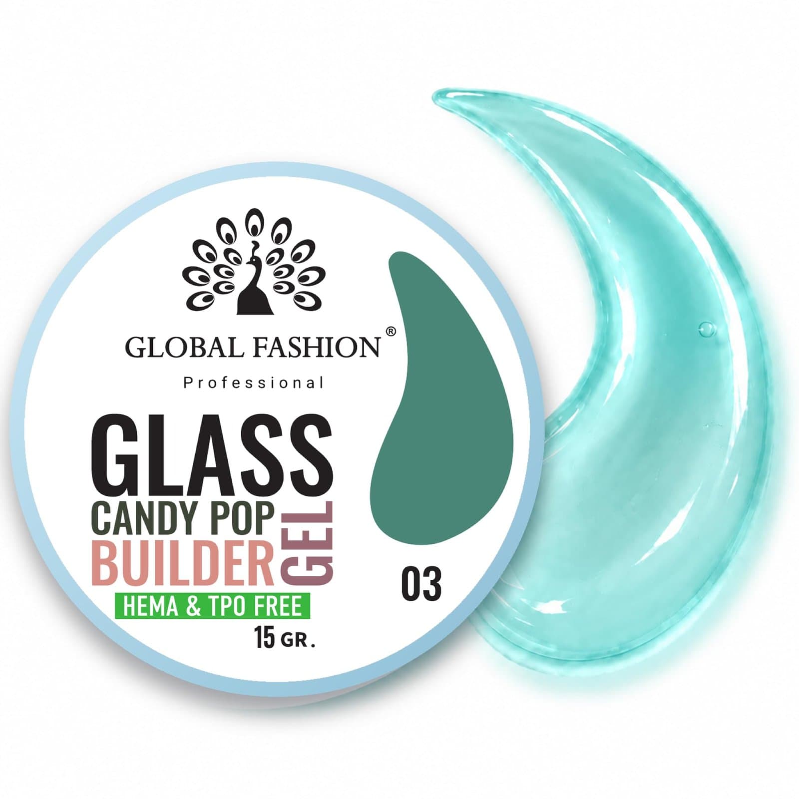 Glass Candy Pop Builder Gel - 15g - 3