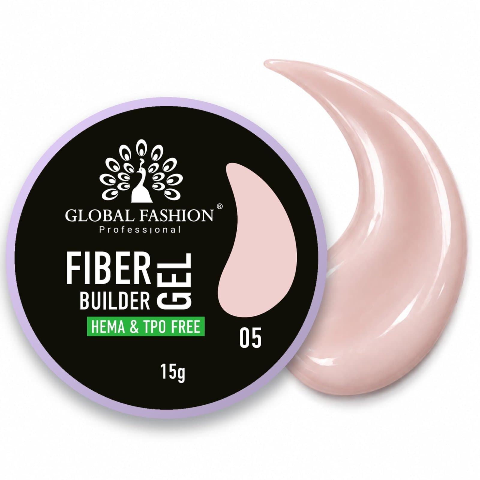 Fiber Builder Gel - 15g - 5
