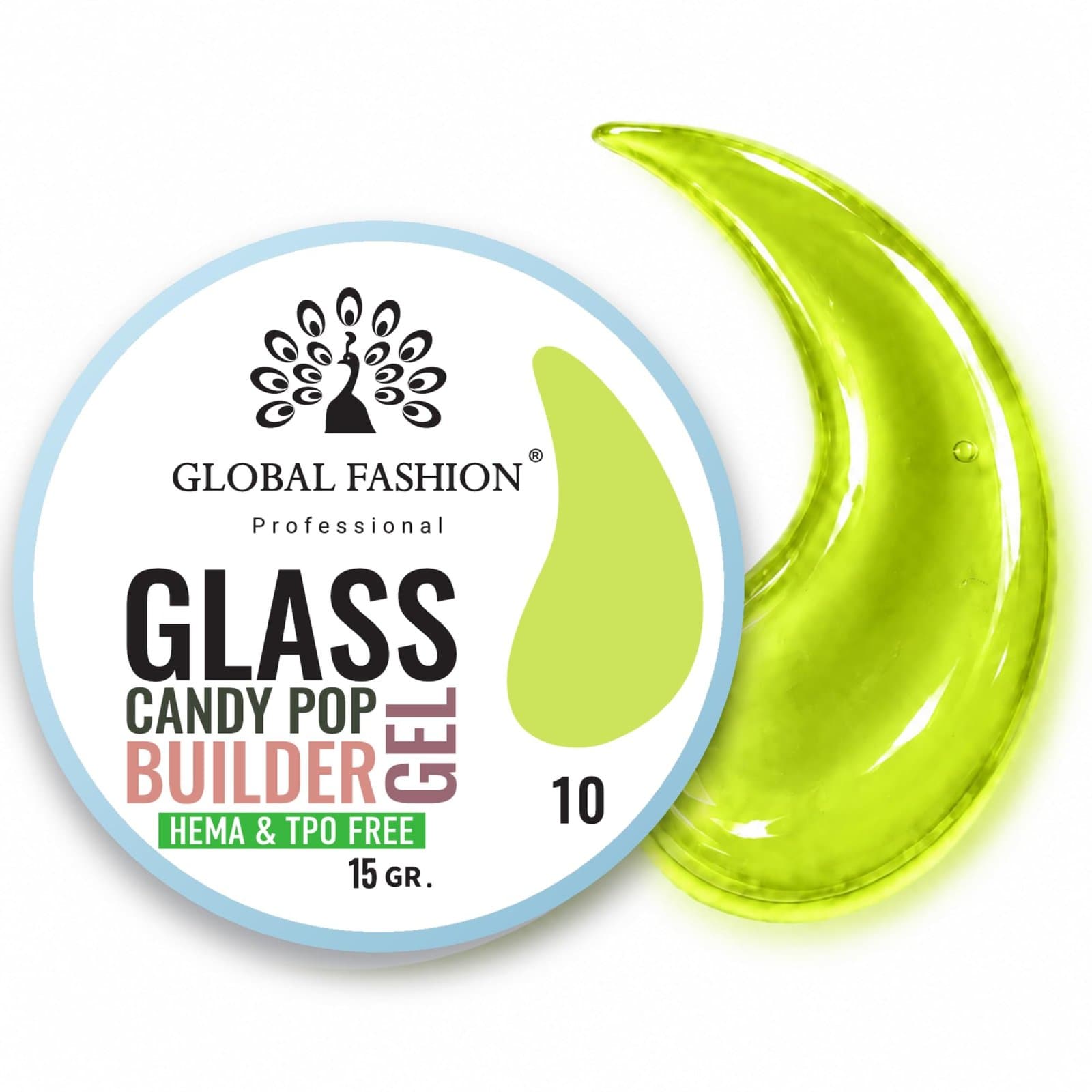 Glass Candy Pop Builder Gel - 15g - 10
