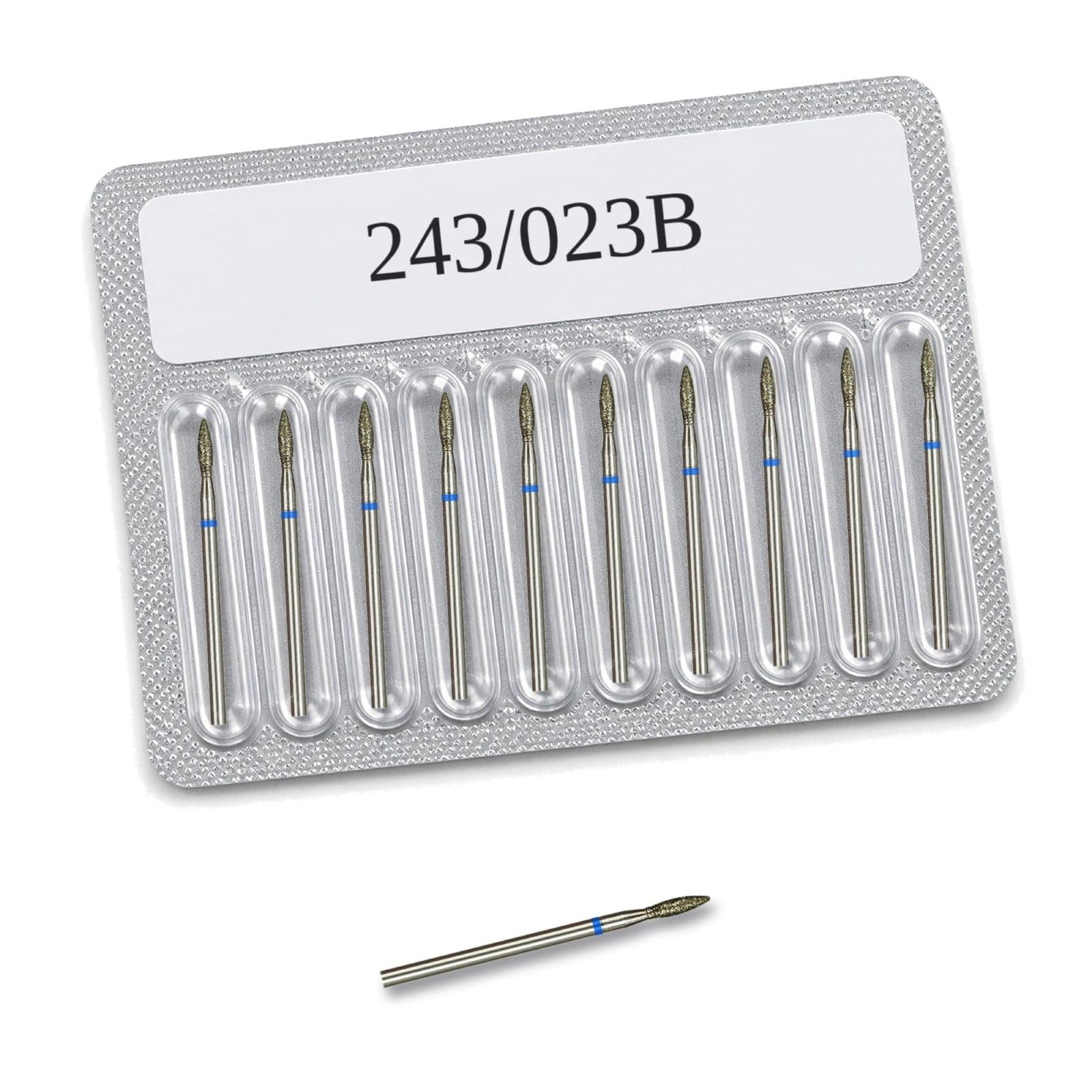 Flame Nail Drill Bits - 10 Pcs - 5