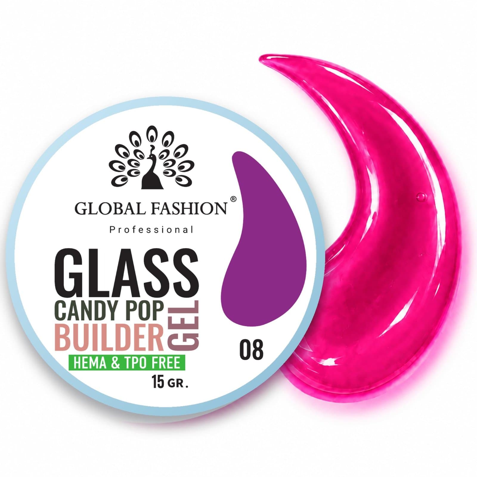 Glass Candy Pop Builder Gel - 15g - 8