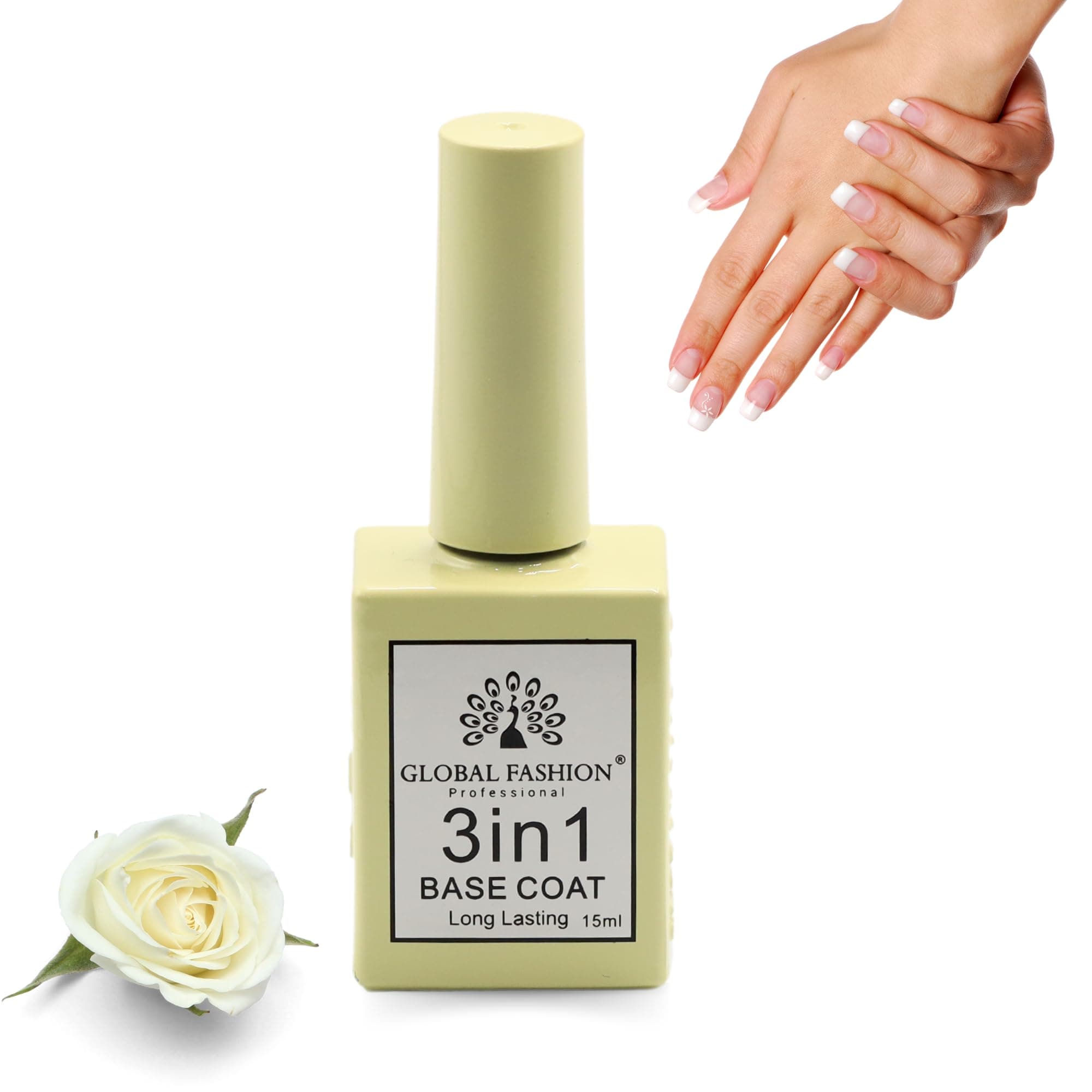 3 in 1 base coat, 15ml
