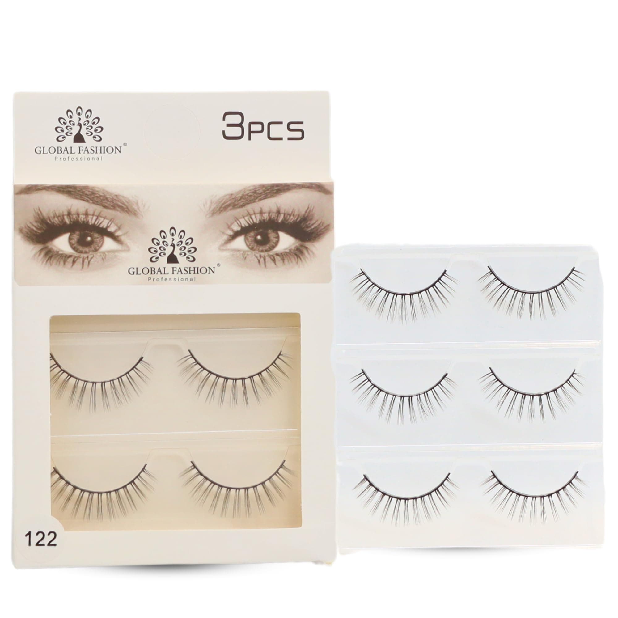 Eyelash 122-3 Pair