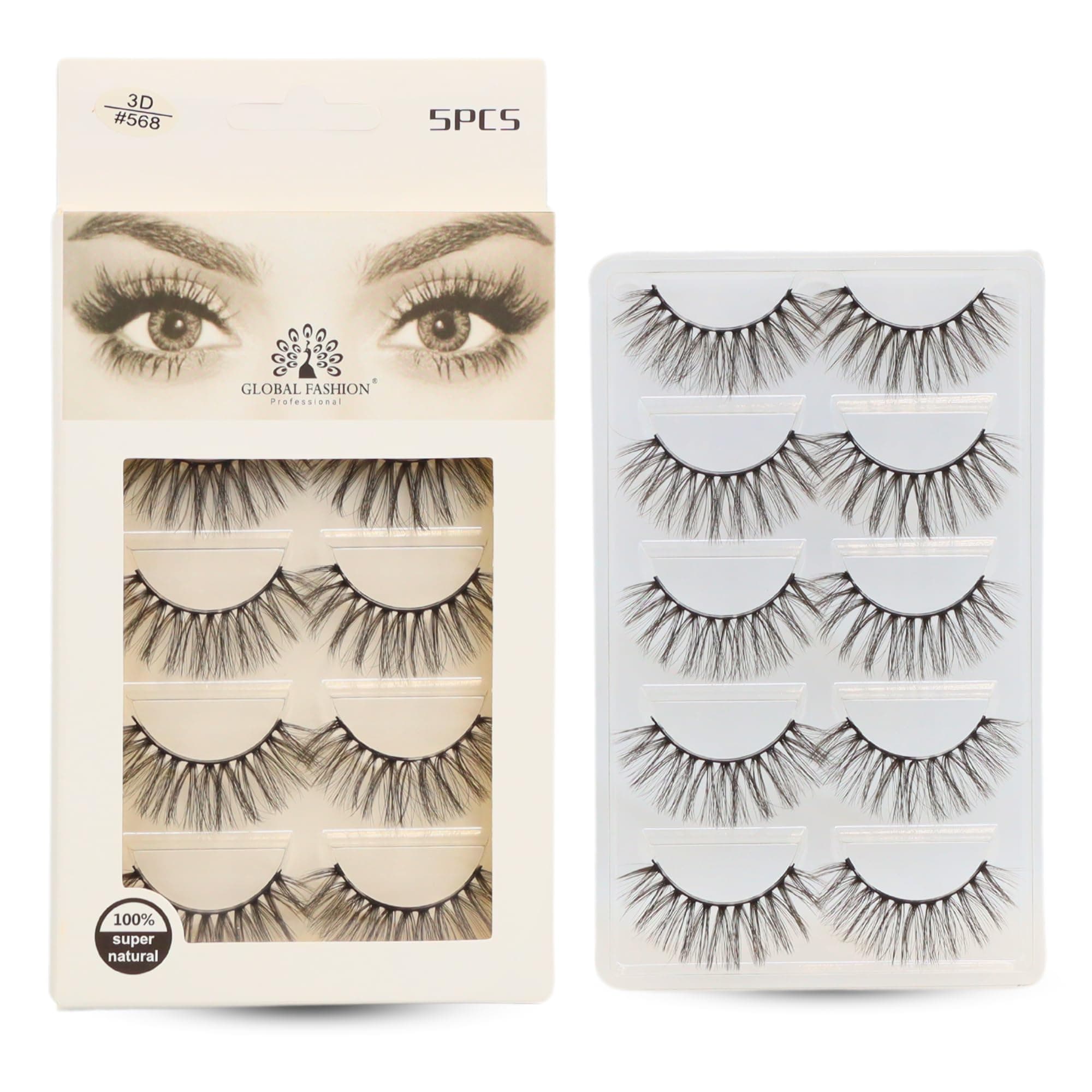 Eyelash 3D #568-5 Pair