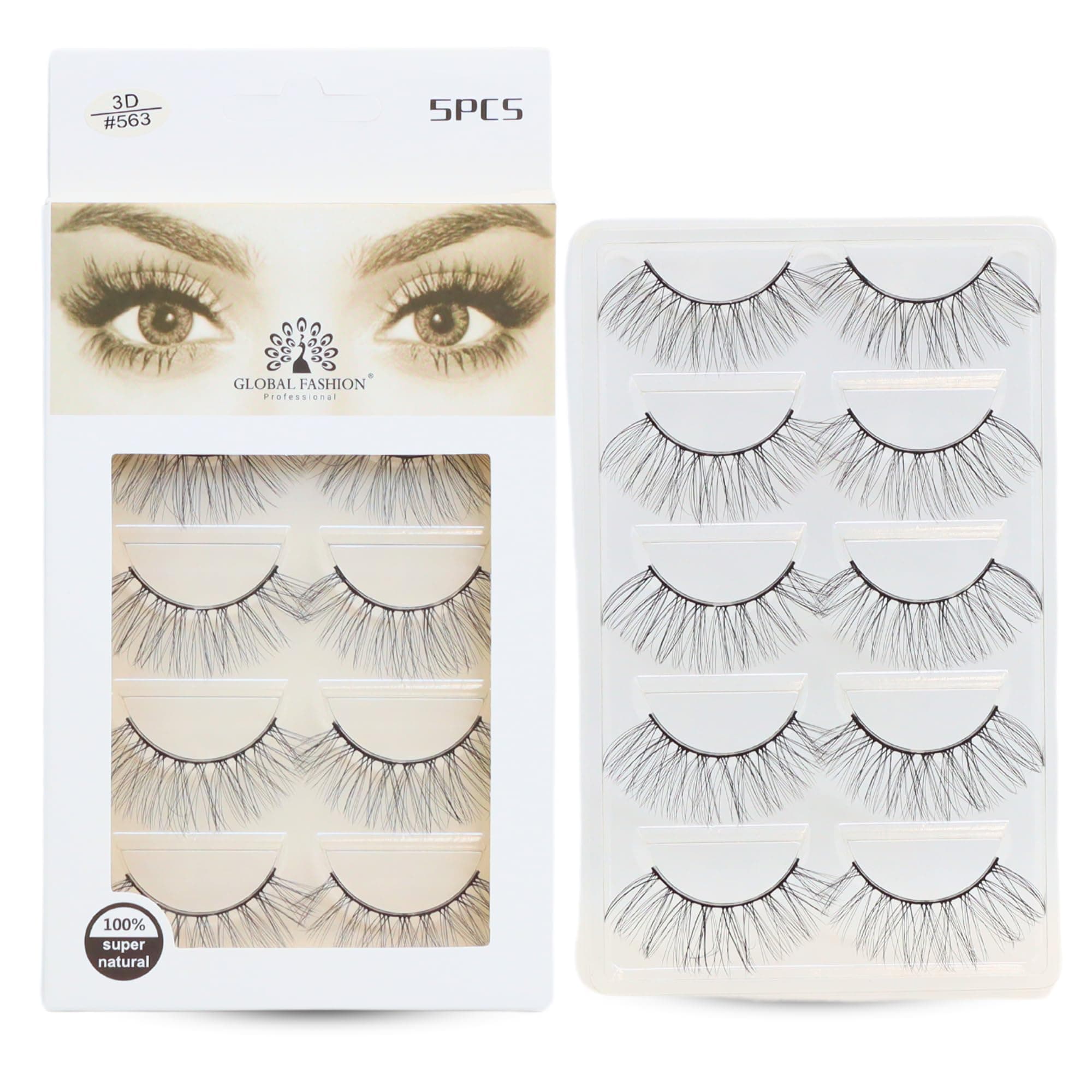 Eyelash 3D #563-5 Pair