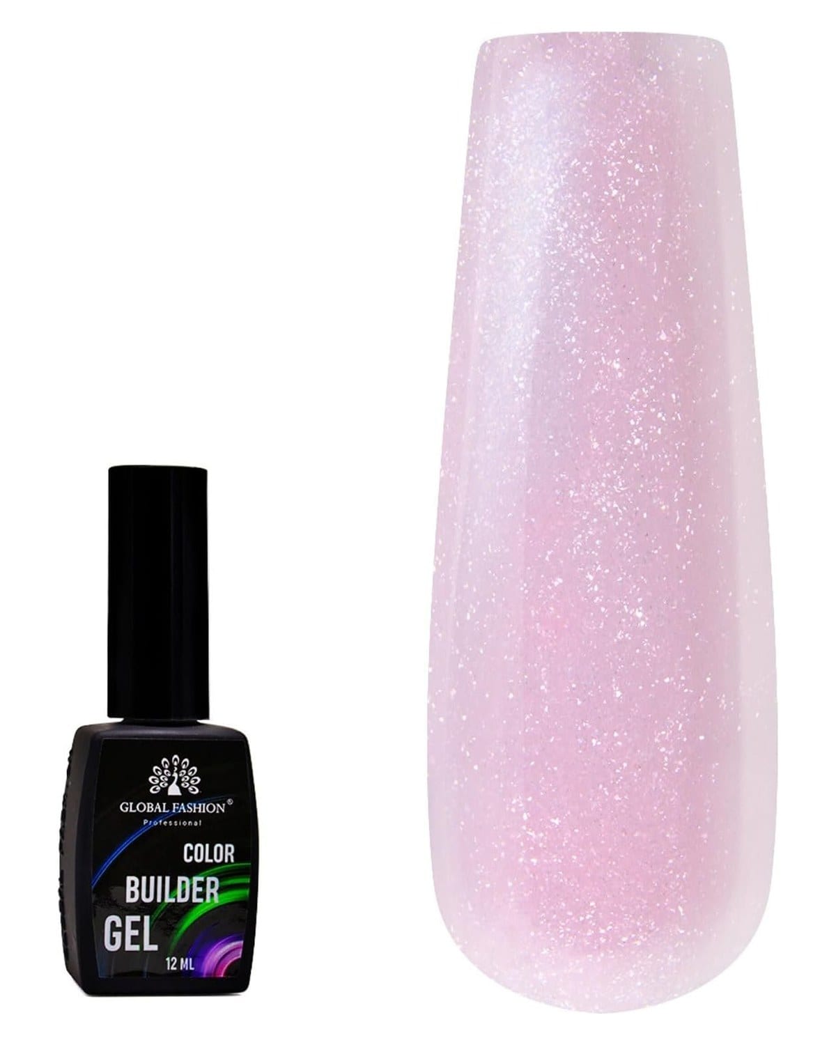 GLOBAL FASHION Professional Color Builder Gel 12ml - Long-Lasting, Chip-Resistant Manicure | (Color 10) — Color 2000000173375