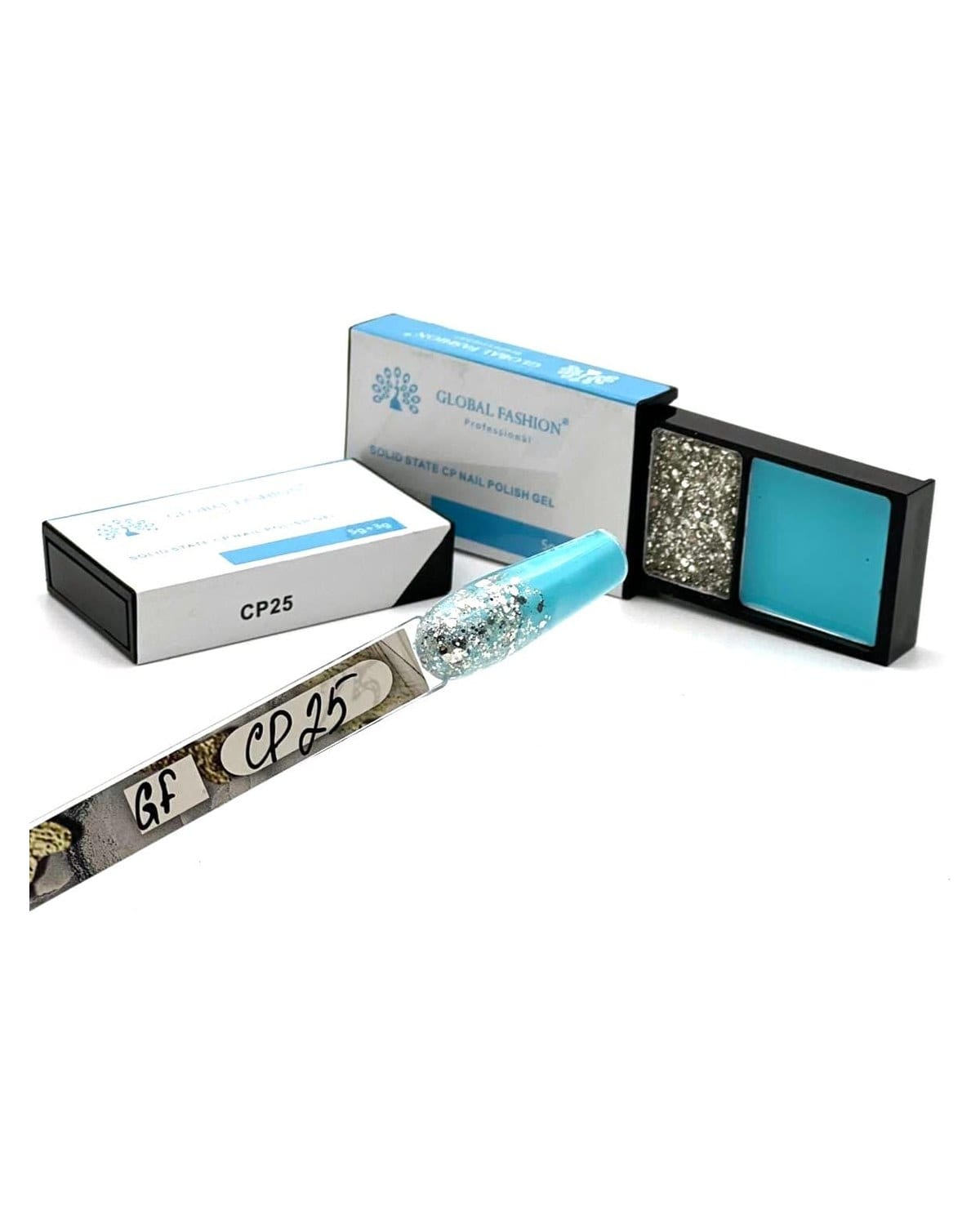 GLOBAL FASHION Professional Long-Lasting Solid Gel Nail Polish Kit by - Up to 3+ Weeks Chip-Free Shine (CP 25)