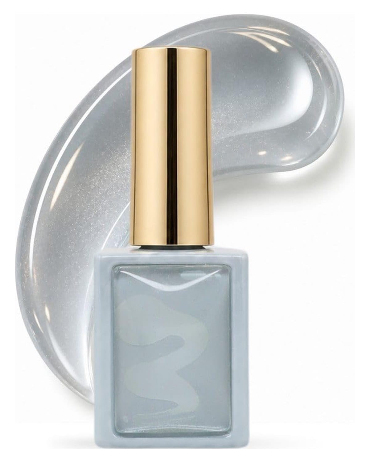 Silver Snow White Magnetic Cat Eye Polish 8ml