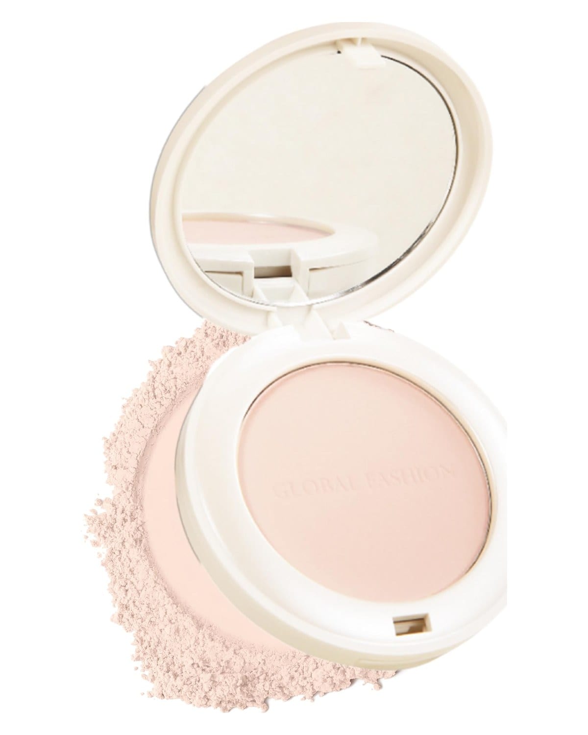Global Fashion Compact Powder - 6 Buildable Coverage Shades, Micro Milled Velvet - Matte Pressed Powder, All-Day Oil Control & 24H Shine-Free, Non-Comedogenic, Mirror & Puff Touch — Color G02