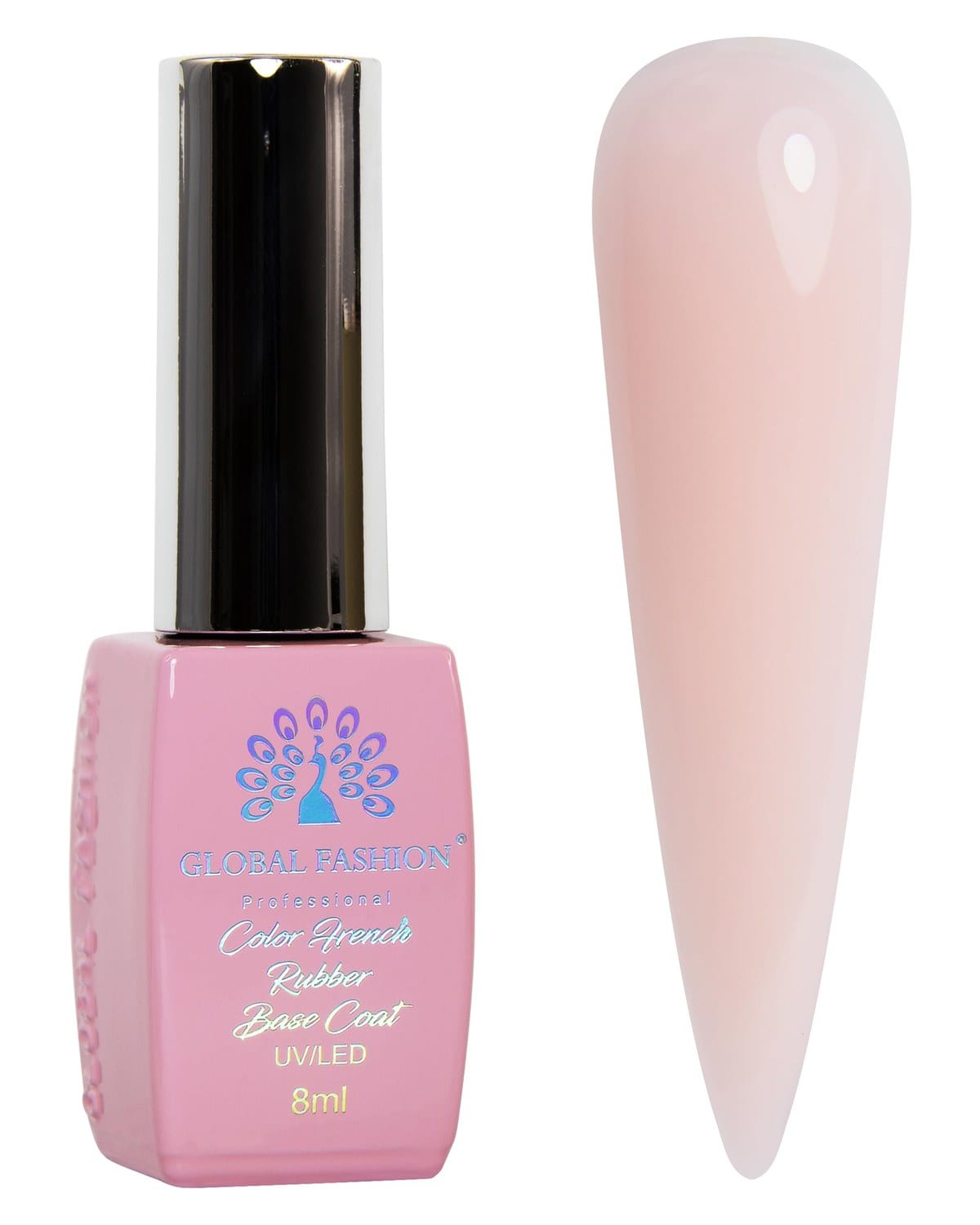 Color French Base Coat for Gel Polish -  | Long-lasting, Durable, Professional Manicure - (04) — Color 4603764601931