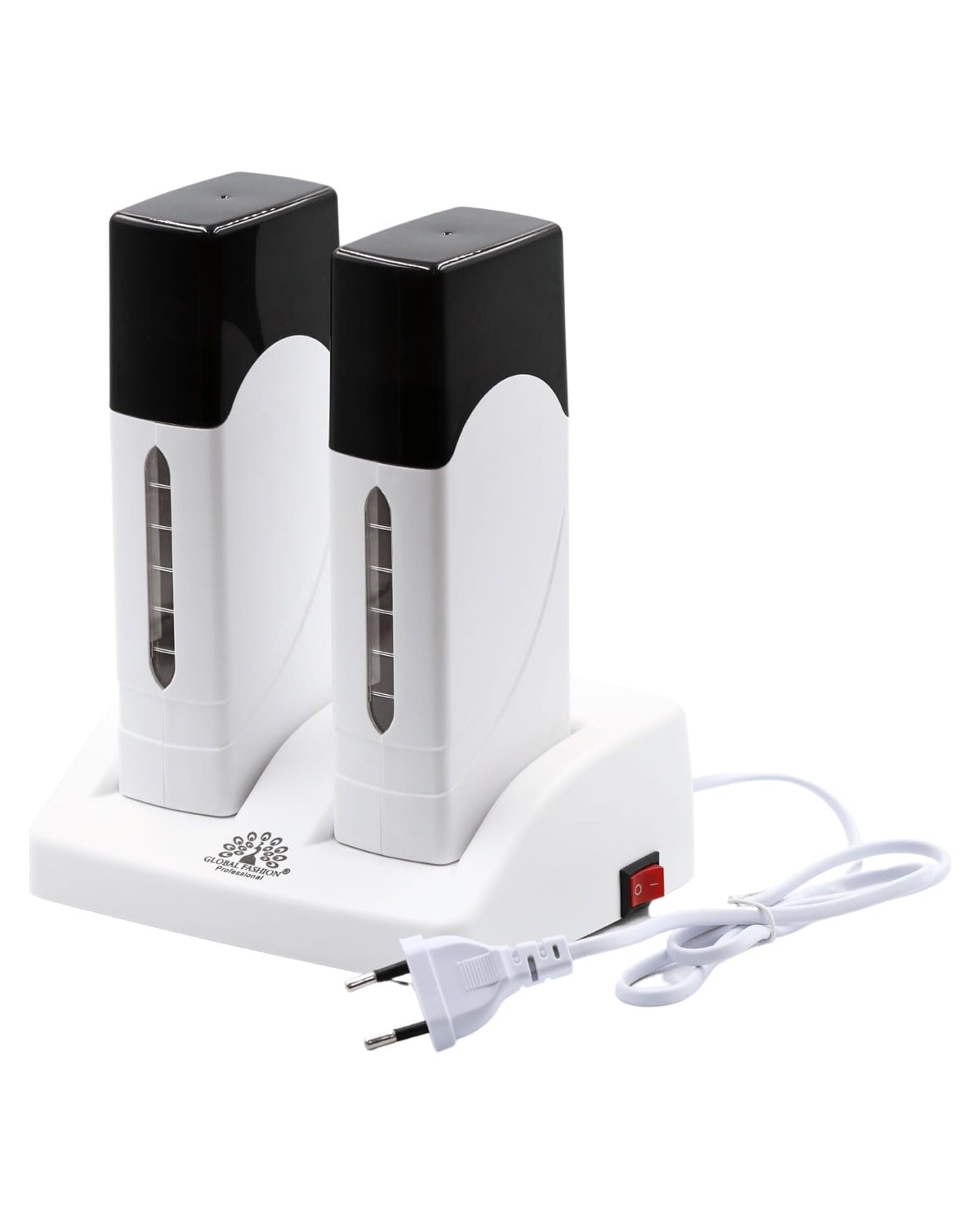 GLOBAL FASHION Professional Double Exclusive Care Wax Heater - Get Salon-Quality Hair Removal at Home - (White)