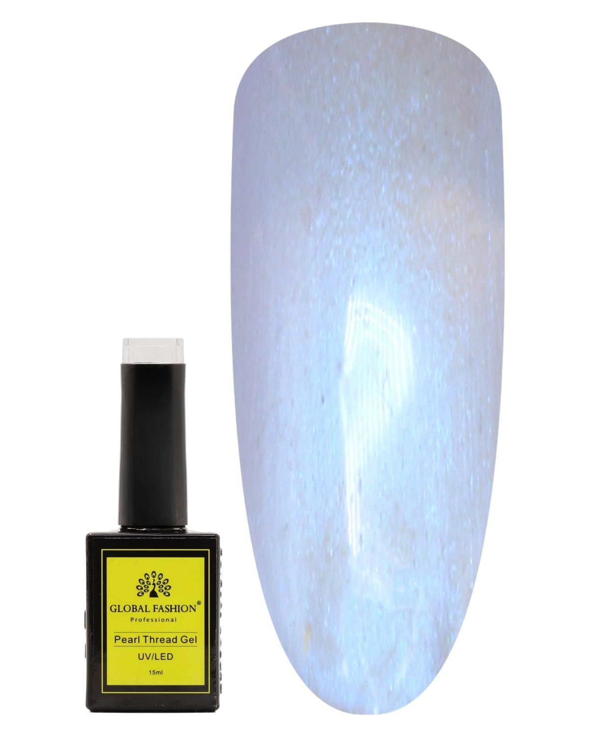 Pearl Thread Gel Nail Polish 15ml - 195 — Color 196, 15ml