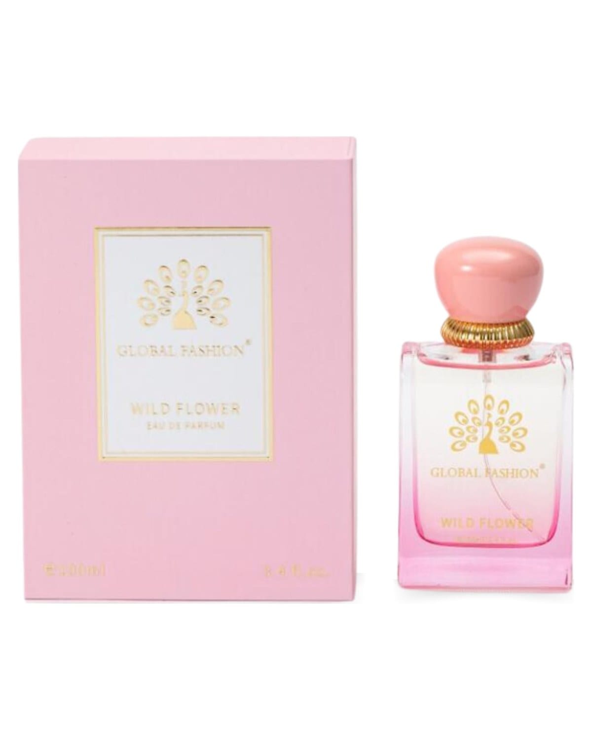 Eau De Parfum - Natural Spray Luxury Fragrance, Long-Lasting, Fresh & Elegant Scent, Perfect for Women | Luxury Vaporisateur for All Seasons | Global Fashion (Wild Flower)
