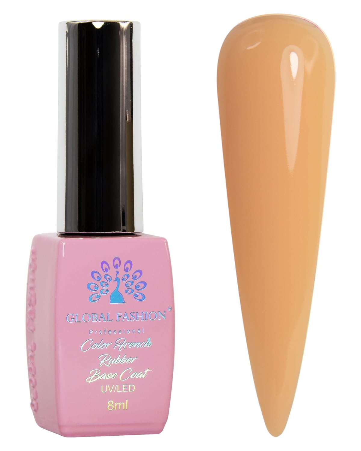 Color French Base Coat for Gel Polish -  | Long-lasting, Durable, Professional Manicure - (21) — Color 4673724661787