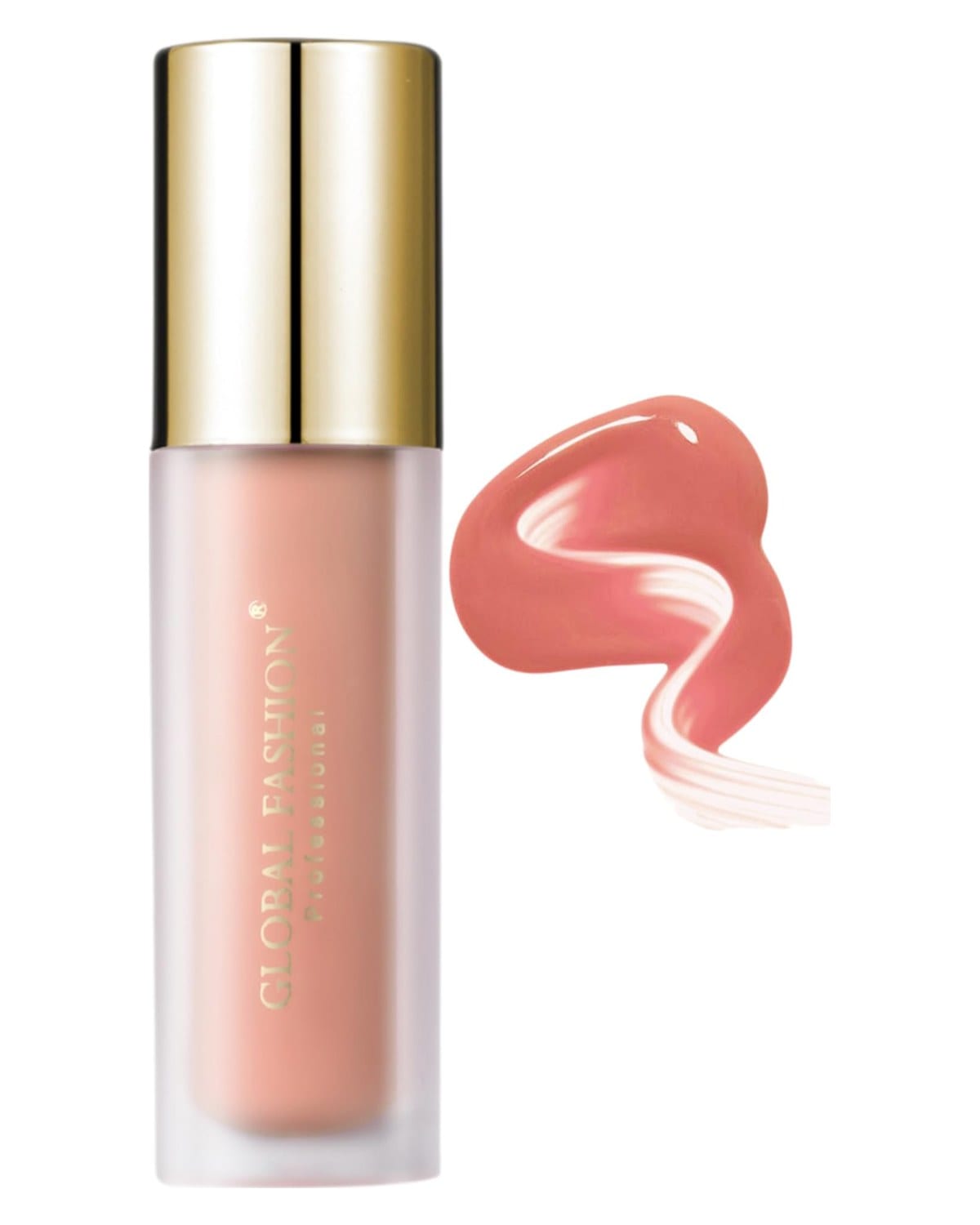 Global Fashion Silky Liquid Powder Blusher – 5 Shades, Long-Lasting Natural Glow Cheek Tint with Flat-Paddle Applicator, Air-Weight Texture, Cream to Powder Finish (105 - Candy Pin)