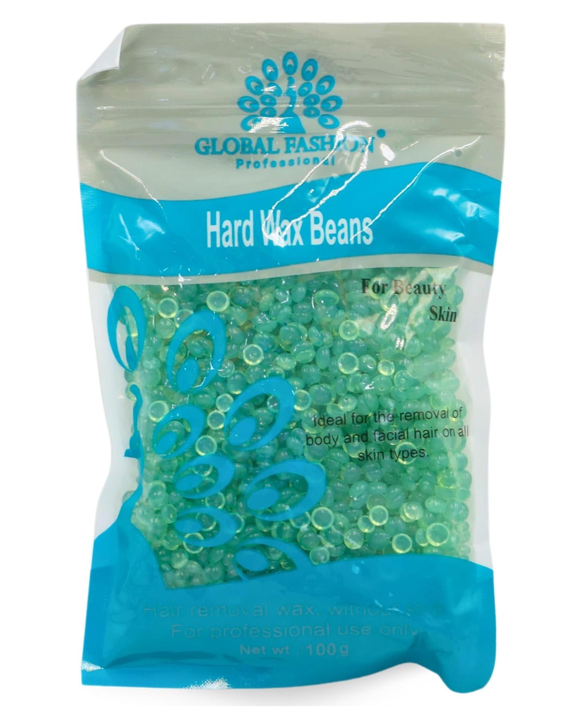 Hair Removal Wax Beans, No Strip Use Only | (Aloe Vera Wax, 100g) — Scent 100071116690