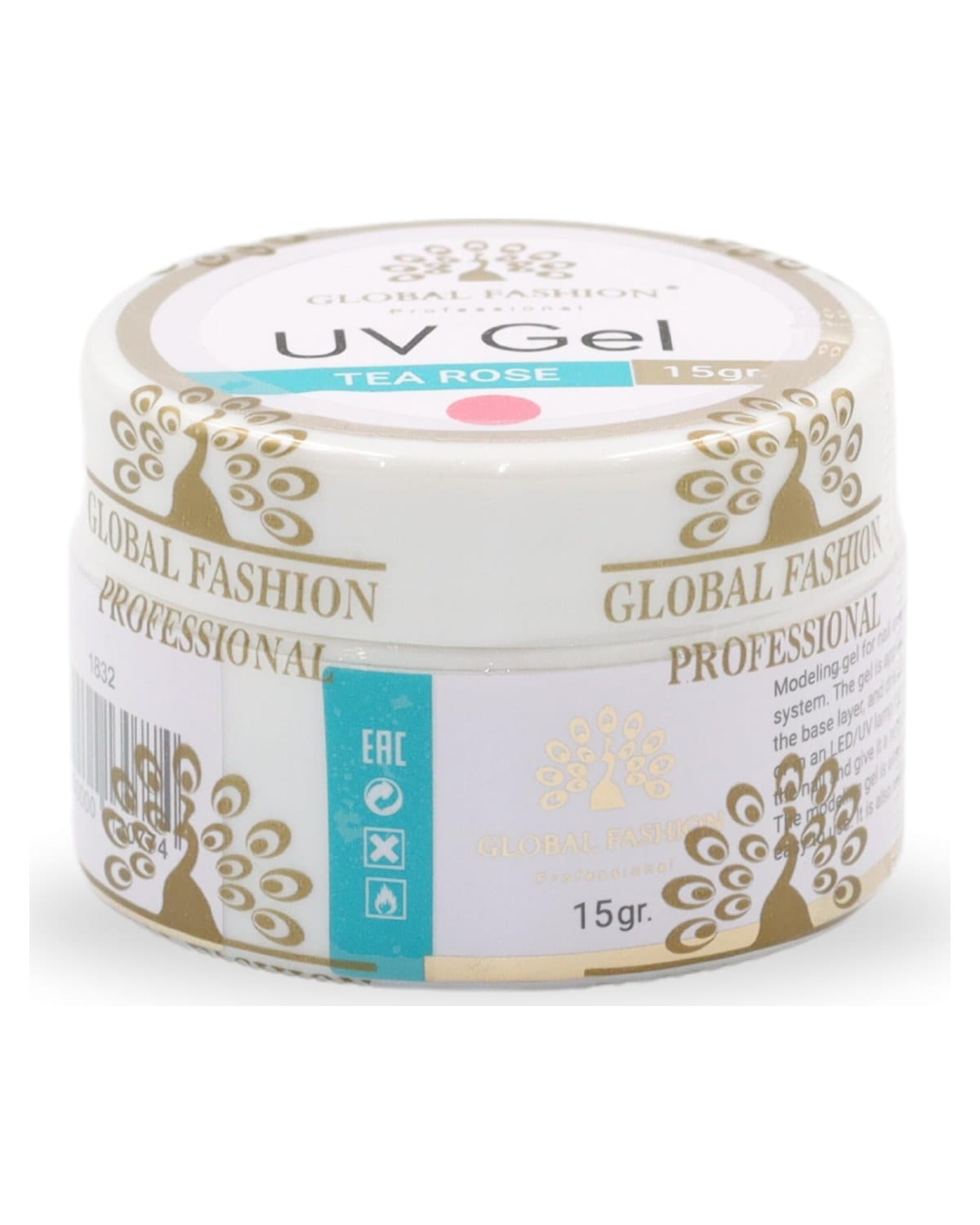 UV Gel For Nail Extensions | (Tea Rose 15g)
