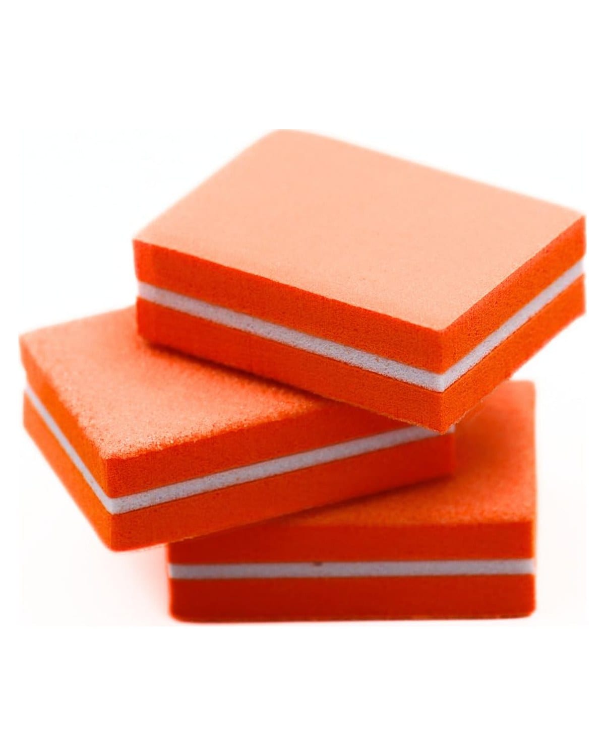 GLOBAL FASHION Professional 50PC Mini Nail Art Buffer - Salon-Quality Nails at Home | - (ORANGE) — Scent 0792105648668