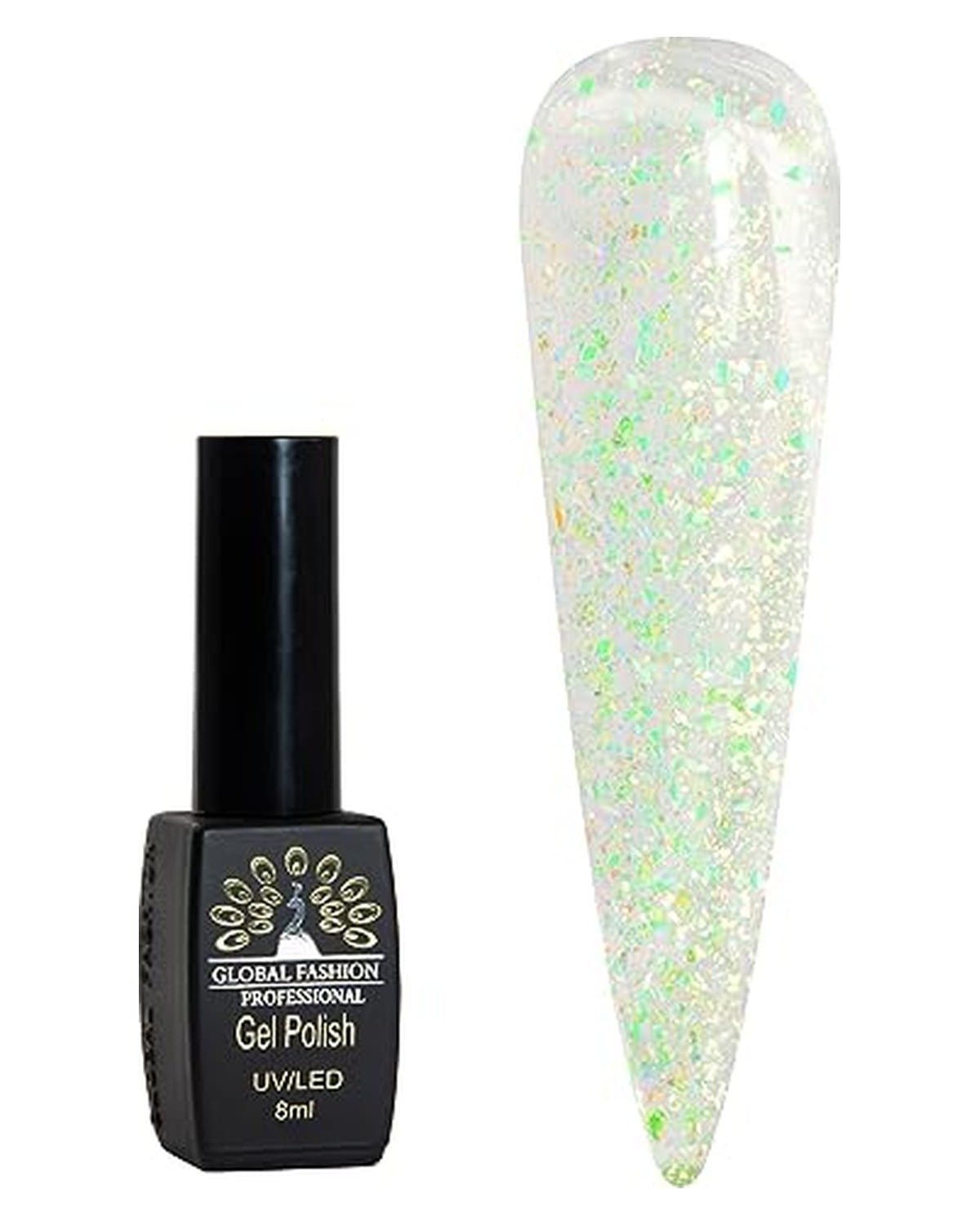 Black Elite Gel Polish 8ml, Long-Lasting Gel Colors, (211) — Shade 210