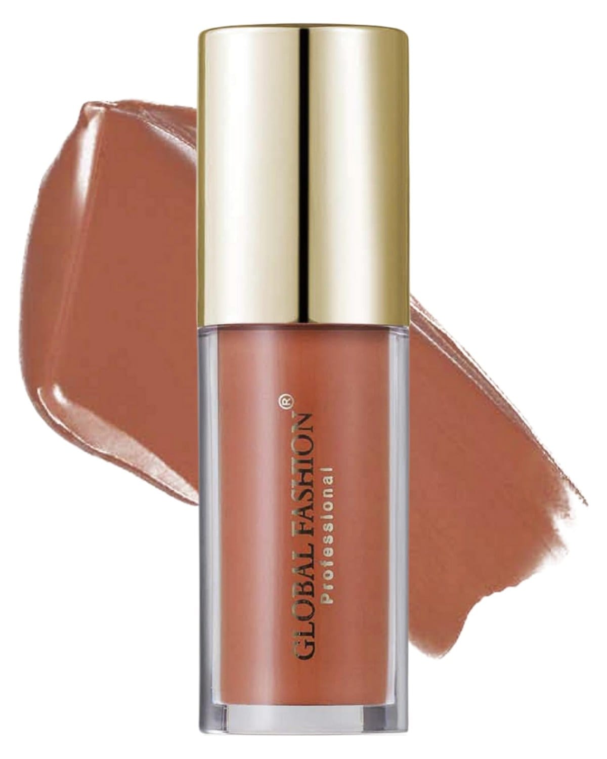 GLOBAL FASHION Velvet Lasting Matte Lip Gloss 4g - 24 Shades, Lightweight, Long-Lasting, Non-Sticky, High-Pigment, Hydrating with Jojoba Oil & Vitamin E for Smooth Wear (121 - Spic)