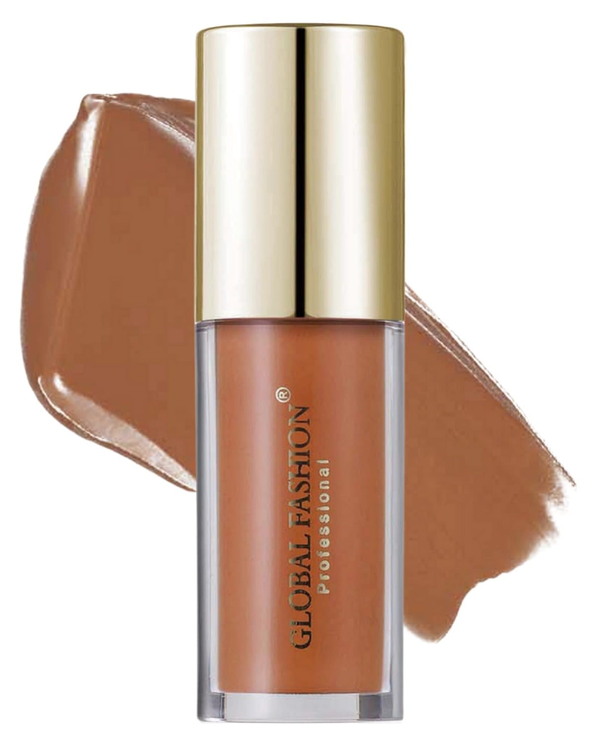 GLOBAL FASHION Velvet Lasting Matte Lip Gloss 4g - 24 Shades, Lightweight, Long-Lasting, Non-Sticky, High-Pigment, Hydrating with Jojoba Oil & Vitamin E for Smooth Wear (108 - Crea)