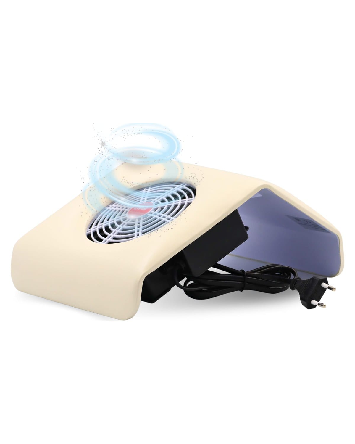 GLOBAL FASHION Professional Portable & Compact Salon-Grade Nail Dust Collector – 60W Electric Vacuum with Reusable HEPA Filter, 6000 RPM Suction for Acrylic Nails, Low Noise Operation, SMX-858-11