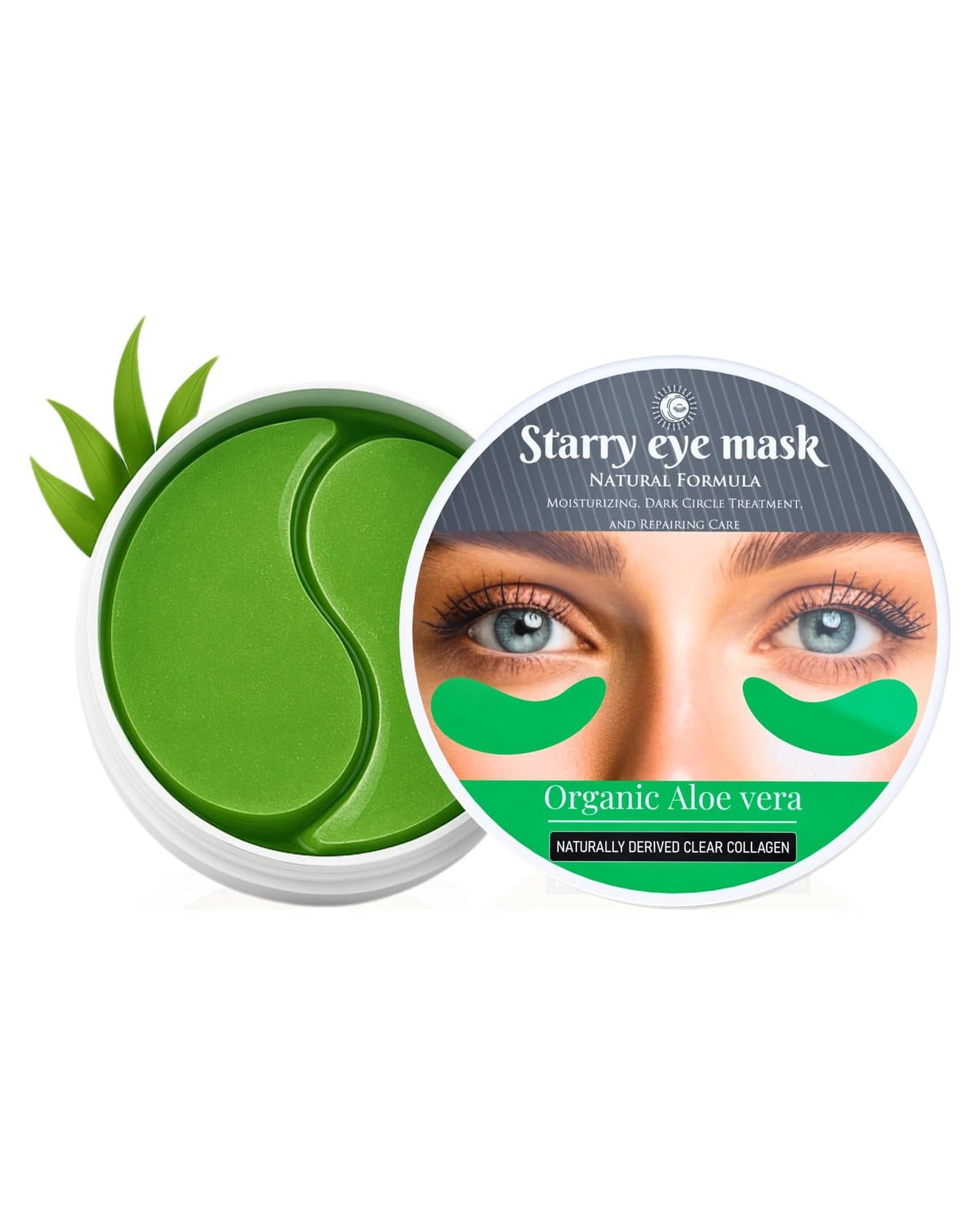 Global Fashion Under Eye Patches 30 Pairs - Under Eye Masks for Dark Circles, Puffiness, Fine Lines & Wrinkles, Anti-Aging, Hydrating Collagen Treatment, Beauty & Personal Care (30 pairs, Aloe Vera)