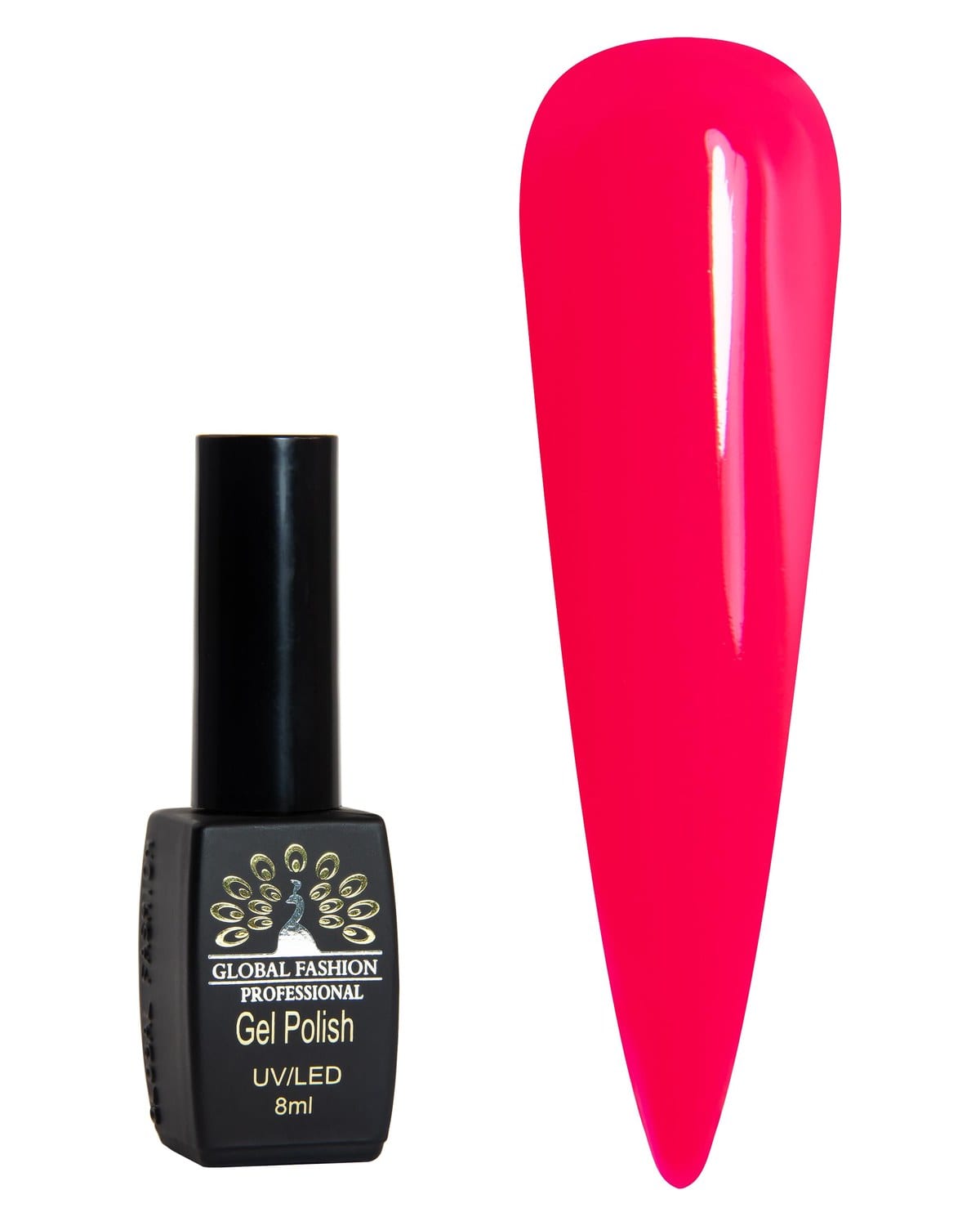 Black Elite Gel Polish 8ml, Long-Lasting Gel Colors, (139)