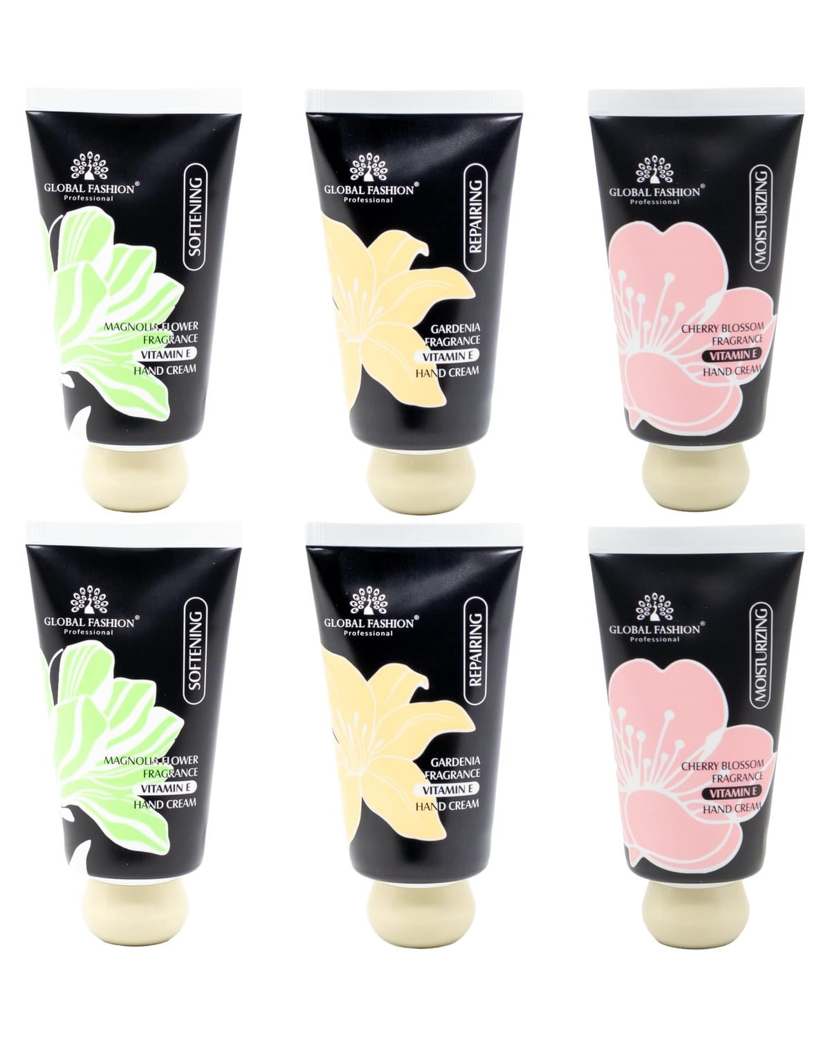 Vitamin E Hand Cream Set, Fast-Absorbing Non-Greasy Formula, — Color Mix 6